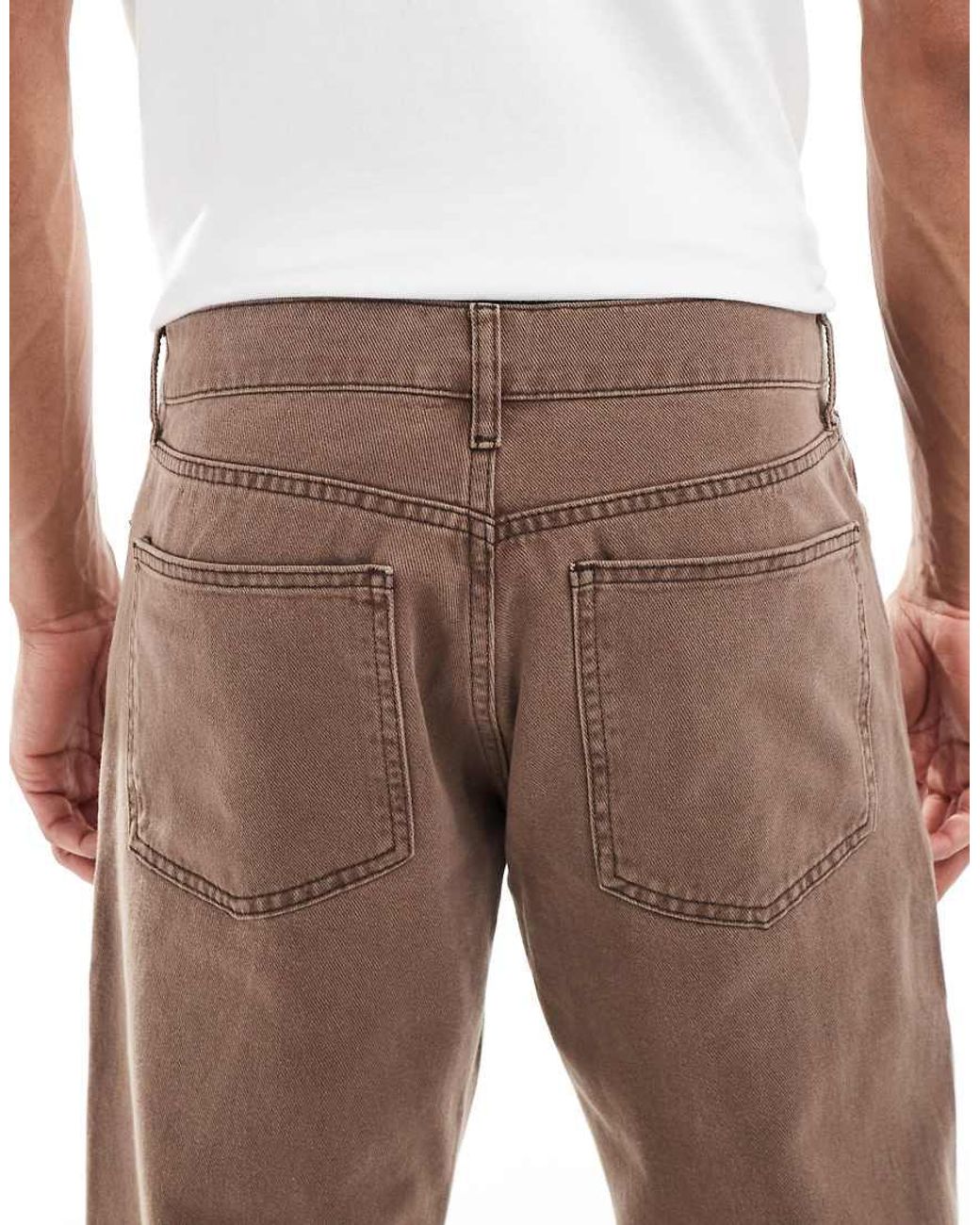 ASOS Black Straight Jeans for men
