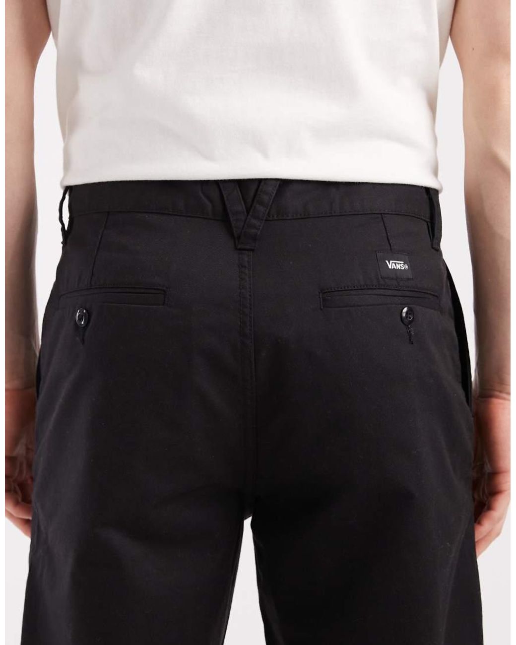 Vans White Authentic Chino Straight Pant Pants for men