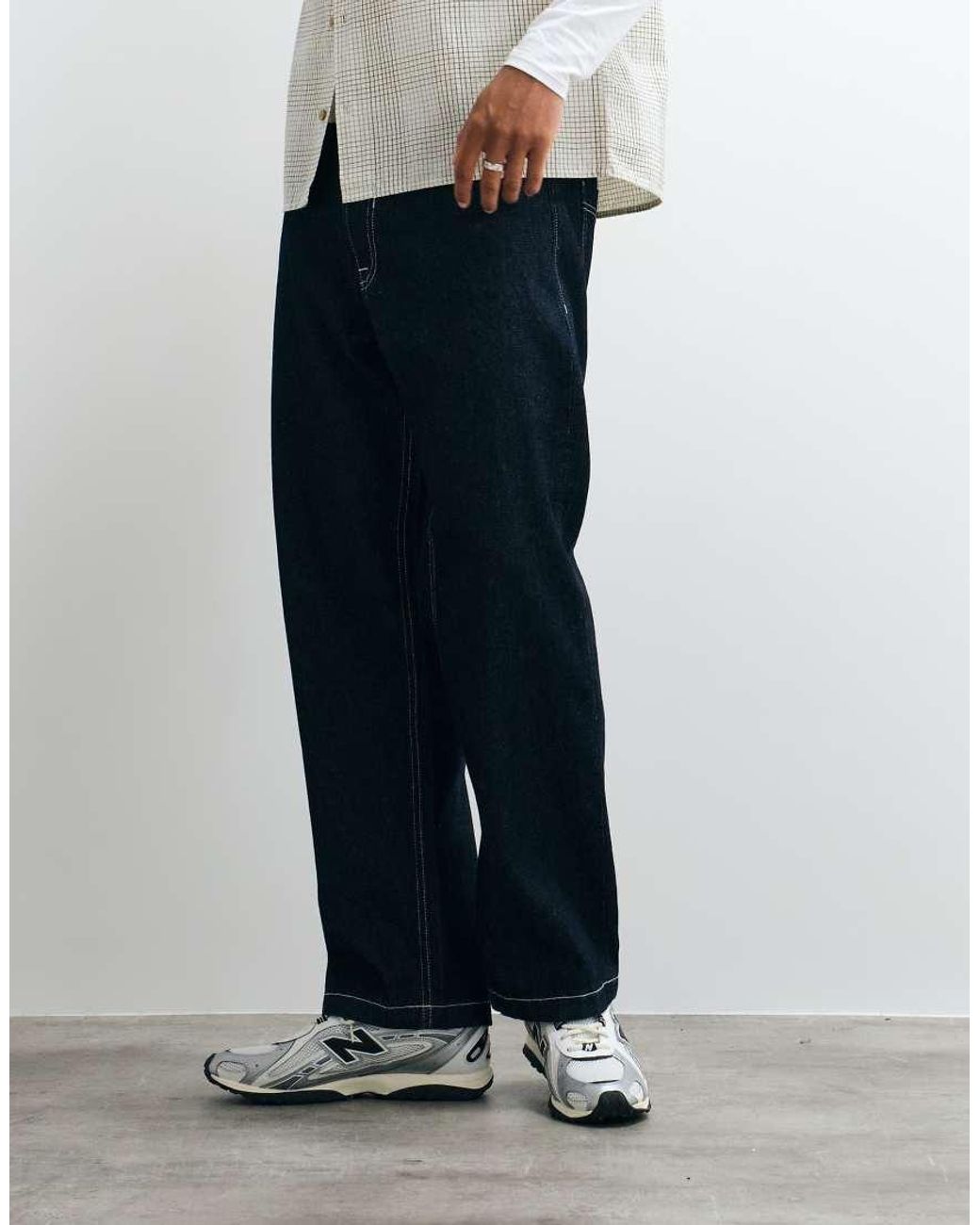 Jack & Jones Black Eddie Loose Jeans for men