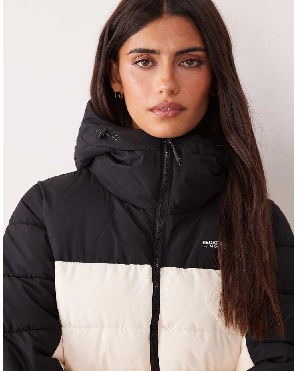 Regatta Natural Hooded Aldthorn Padded Jacket