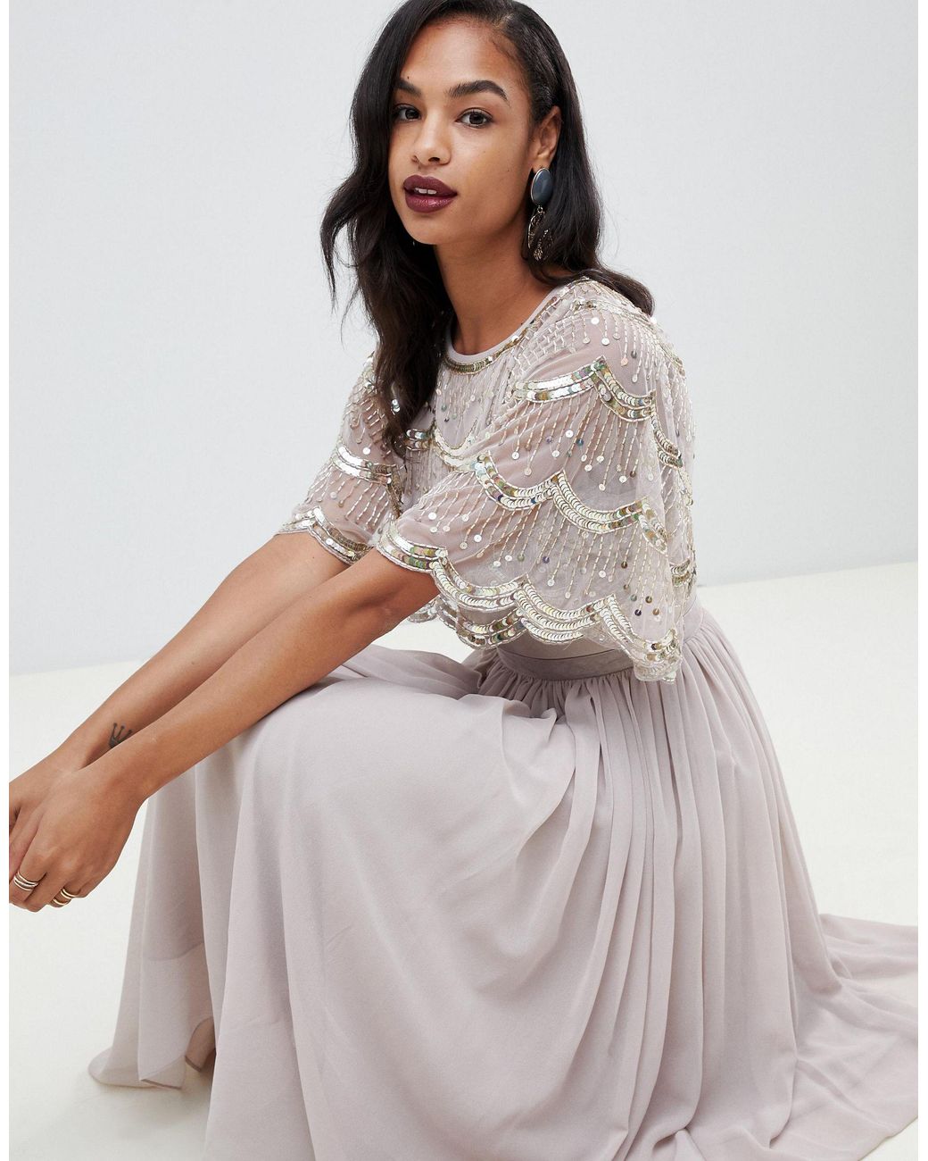 lace off shoulder dress Off-Shoulder Floral Lace Wedding Dress with High Slit and Elegant Train Size 18