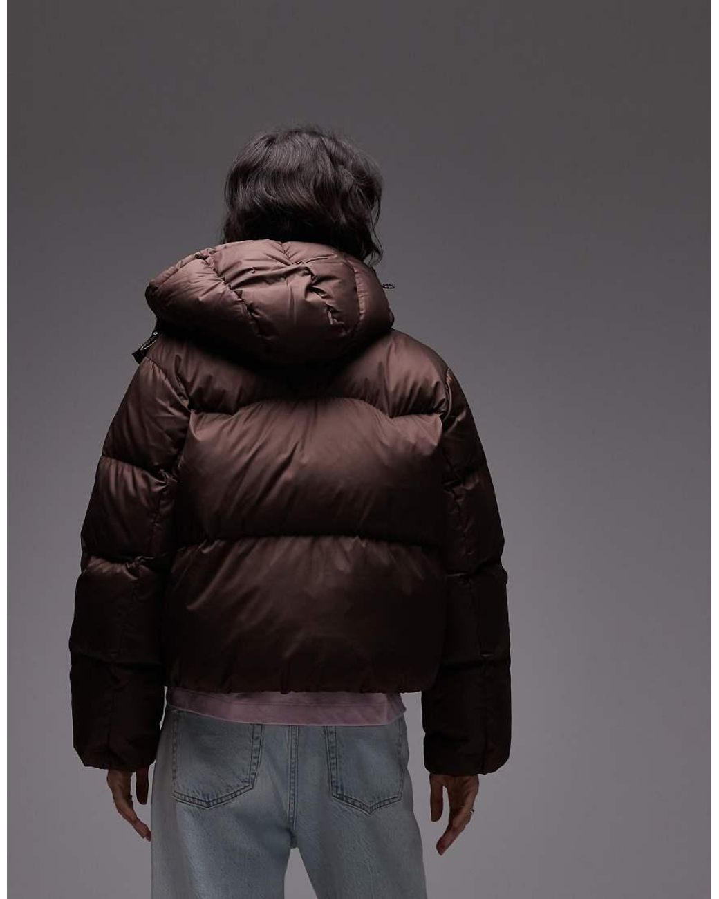 Levi's Blue Western Shortie Puffer Coat