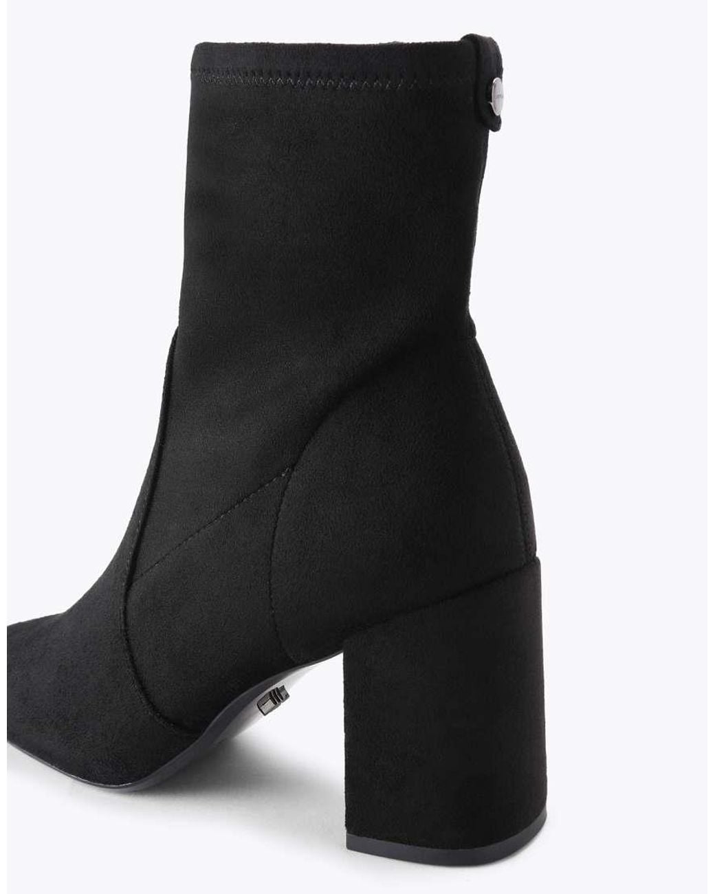 Carvela Kurt Geiger Black Asti Low Ankle Boots