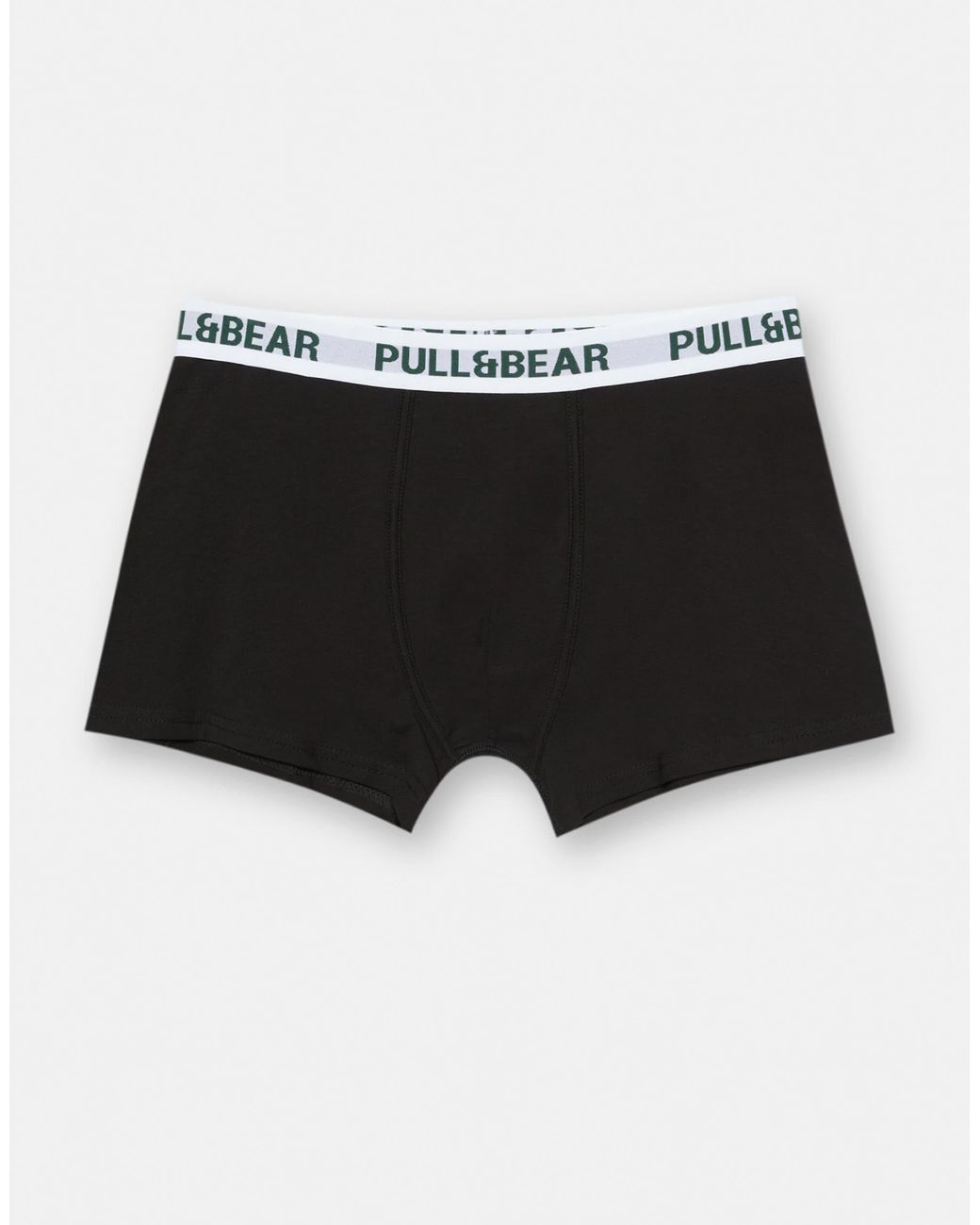 Pull&Bear – 3er-pack boxershorts in Black für Herren