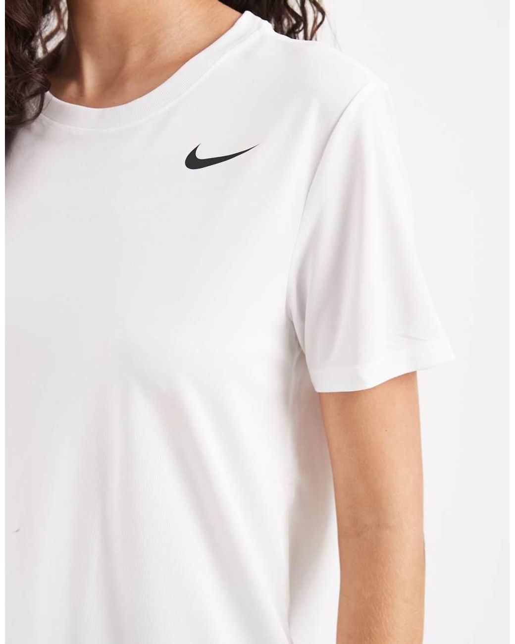 Nike White Dri-Fit T-Shirt