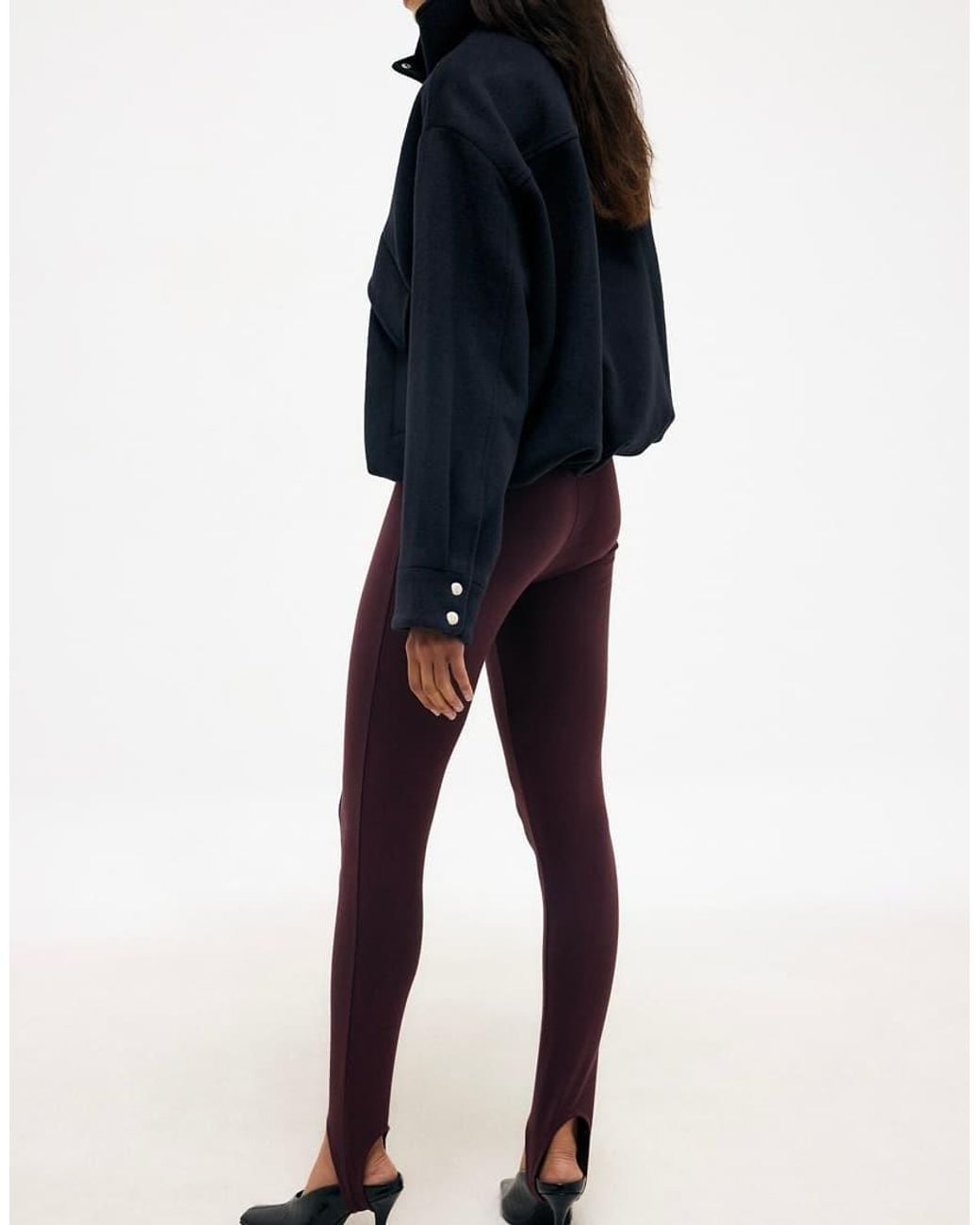 NA-KD Blue Stirrup Trouser