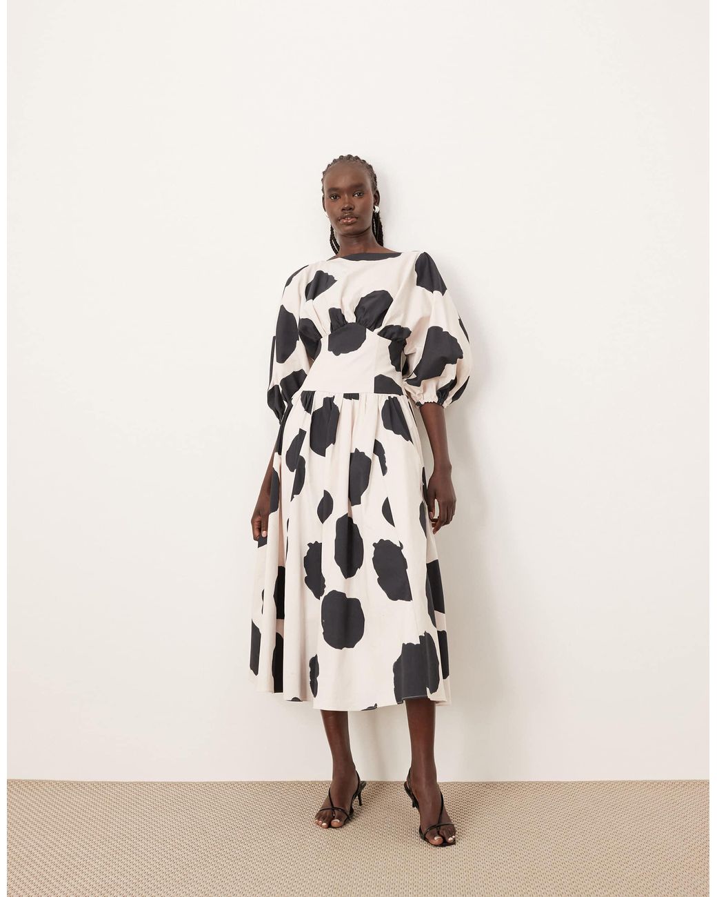 white christmas dresses Rent Asos Design Tall Drape Neck Open Back Seersucker Midi Dress In Sage