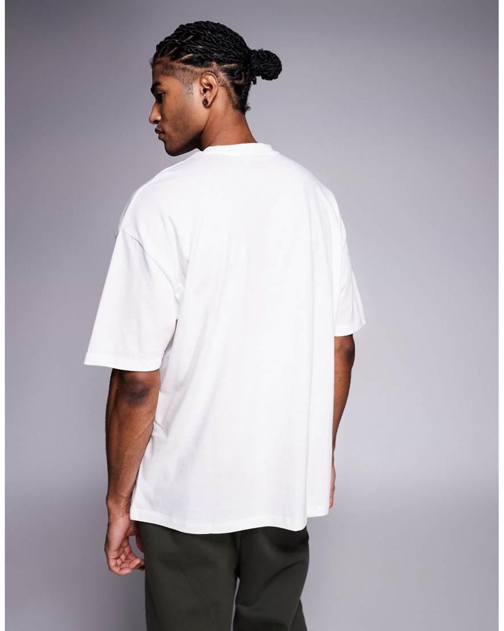 ASOS White Essentials Oversized T-shirt for men