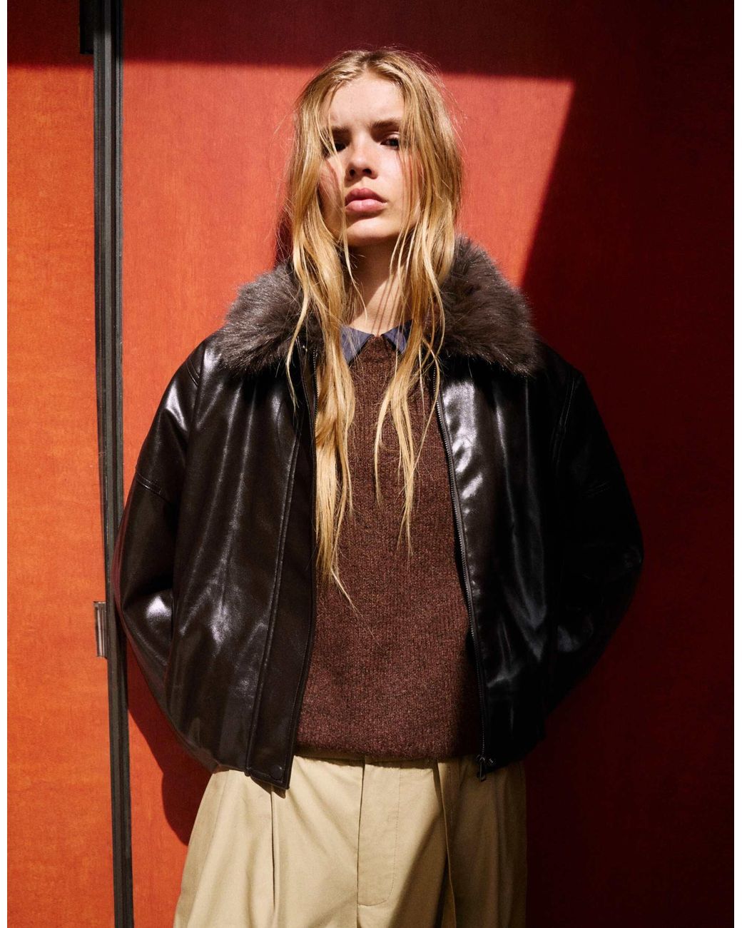 Pull&Bear Black Jacke