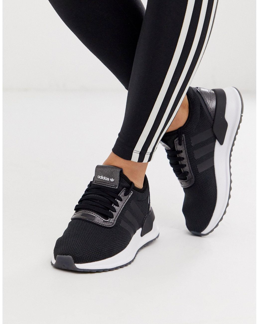 adidas Originals U Path X in Black | Lyst UK