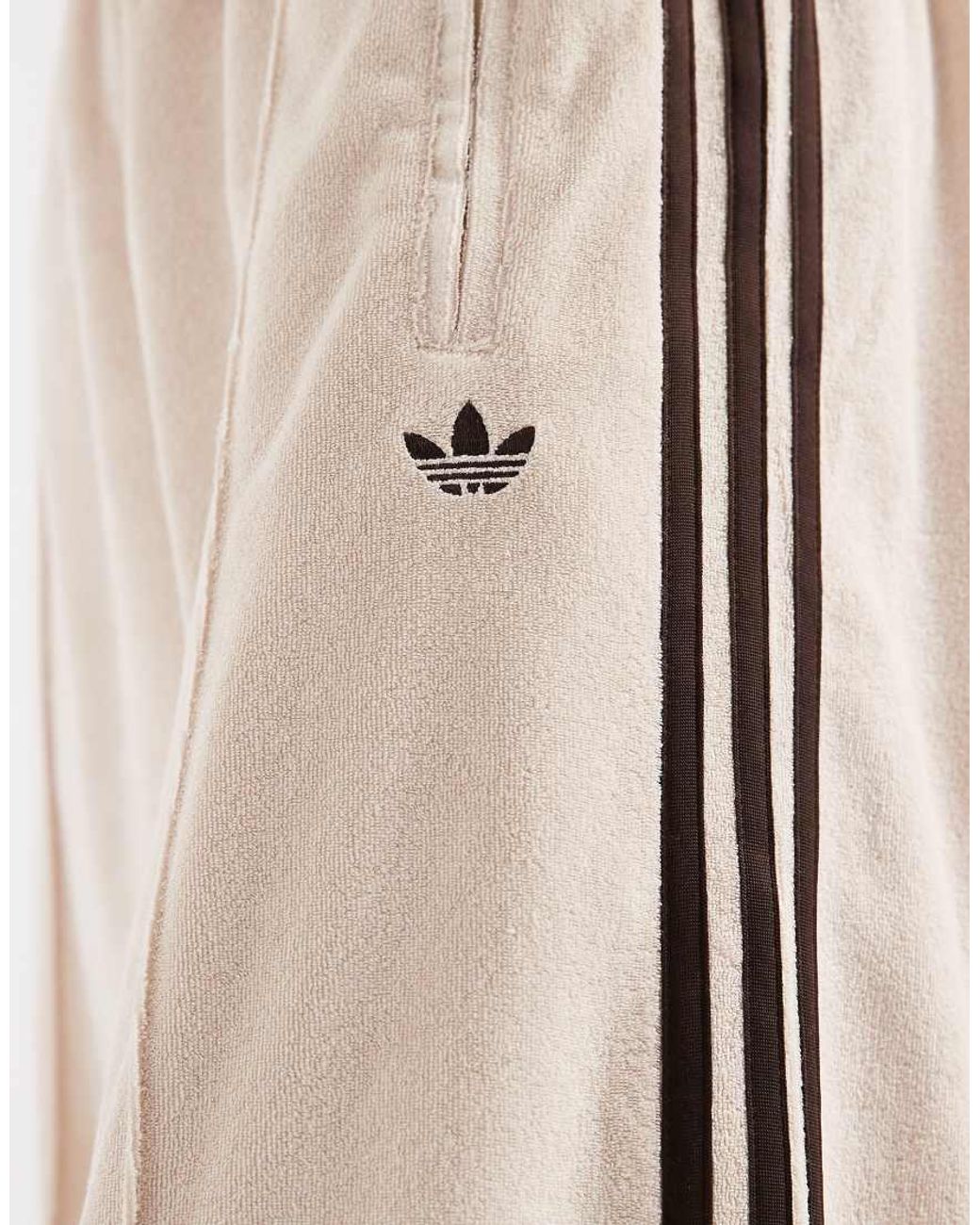 Adidas Originals Natural Terry Towel Track Pants