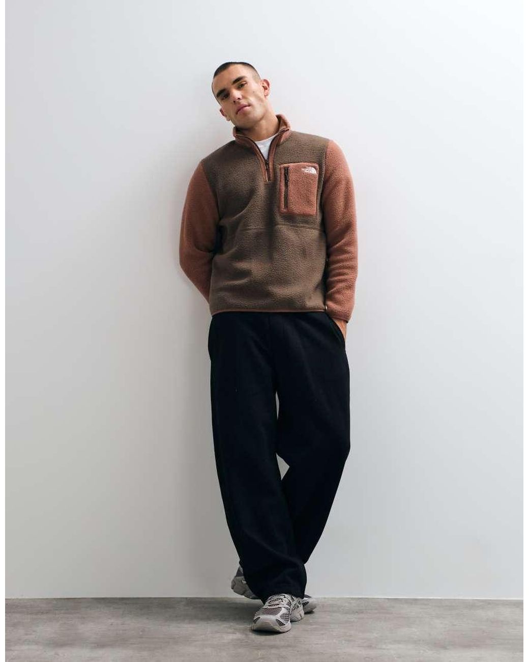 The North Face Brown Yumiori 1/4 Zip for men