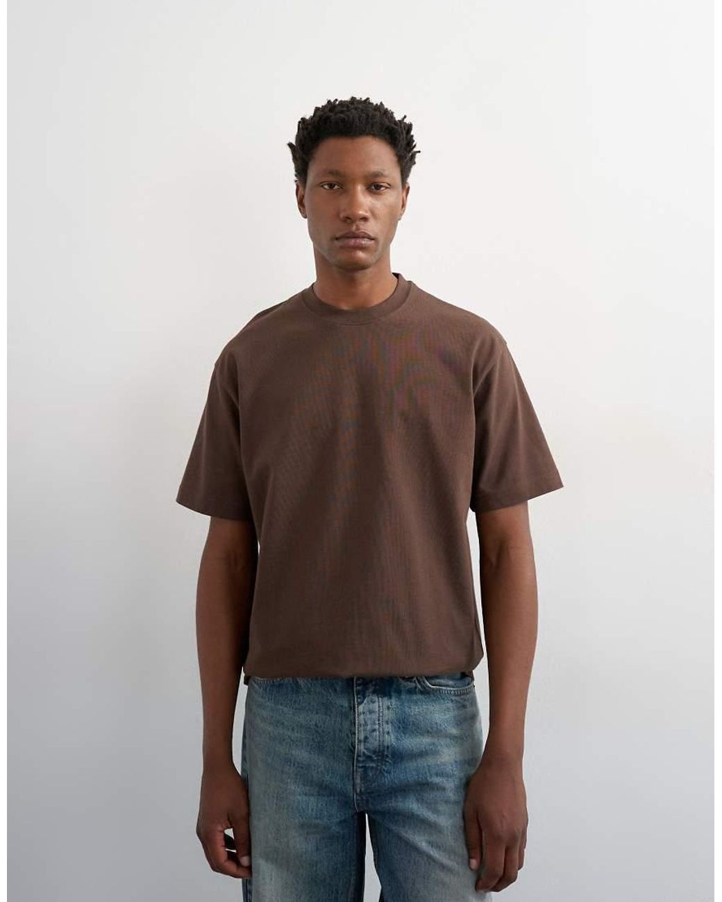 Topman Blue 3 Pack Relaxed Fit T-Shirt for men