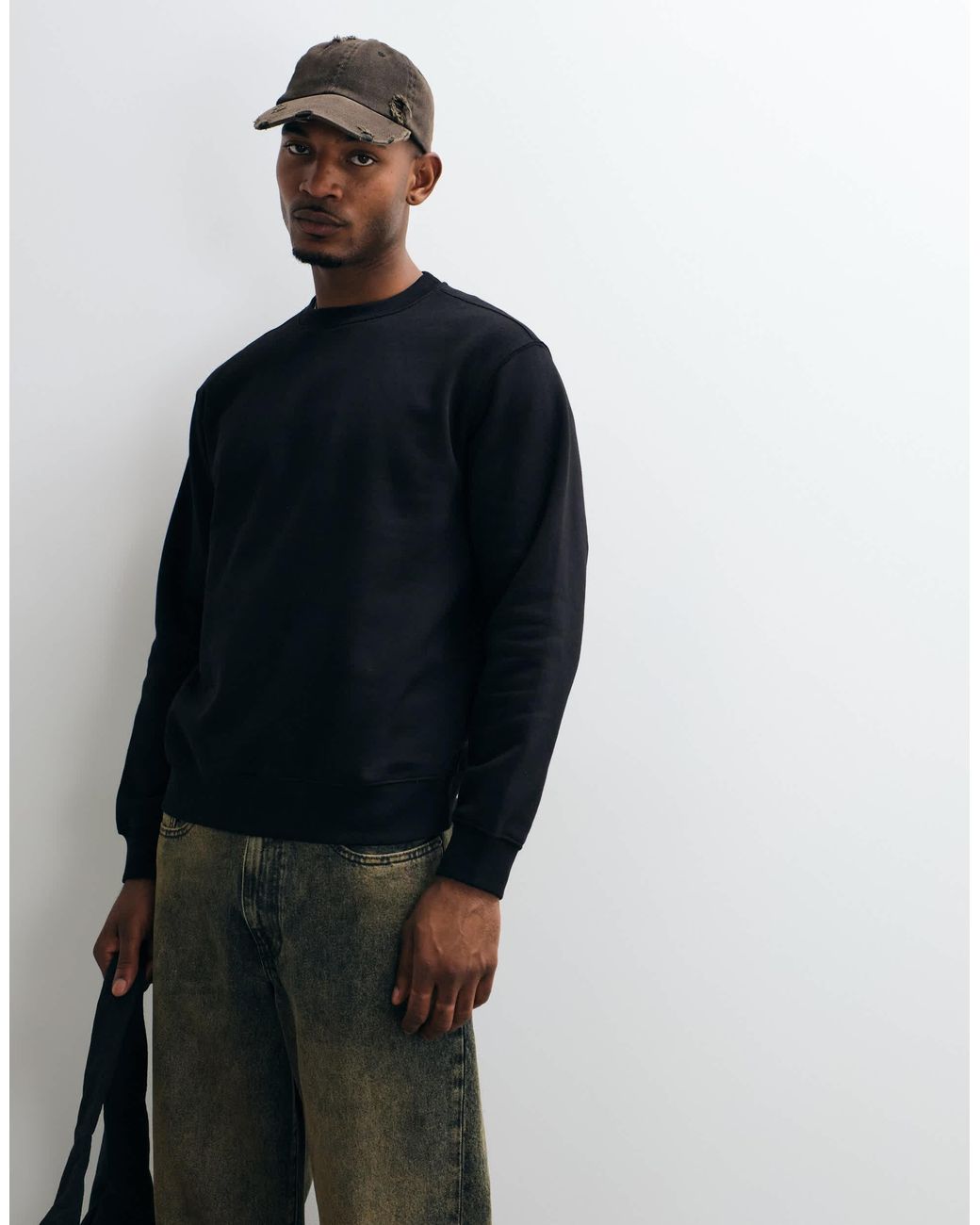Weekday Blue Sweater for men