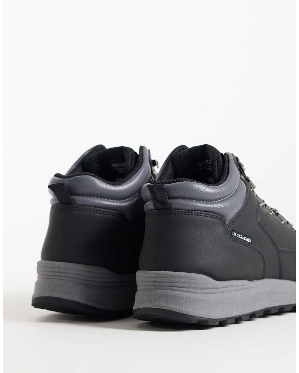 Jack & Jones Black Hiker Boots for men