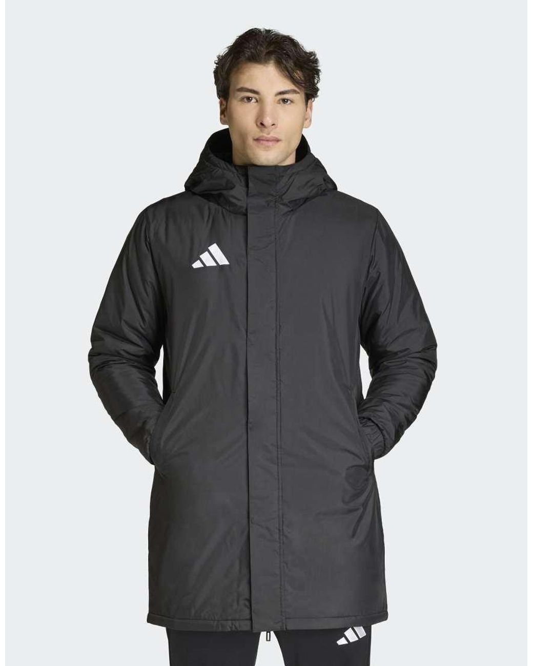 Adidas Originals Gray Entrada26 Stadium Jacket for men
