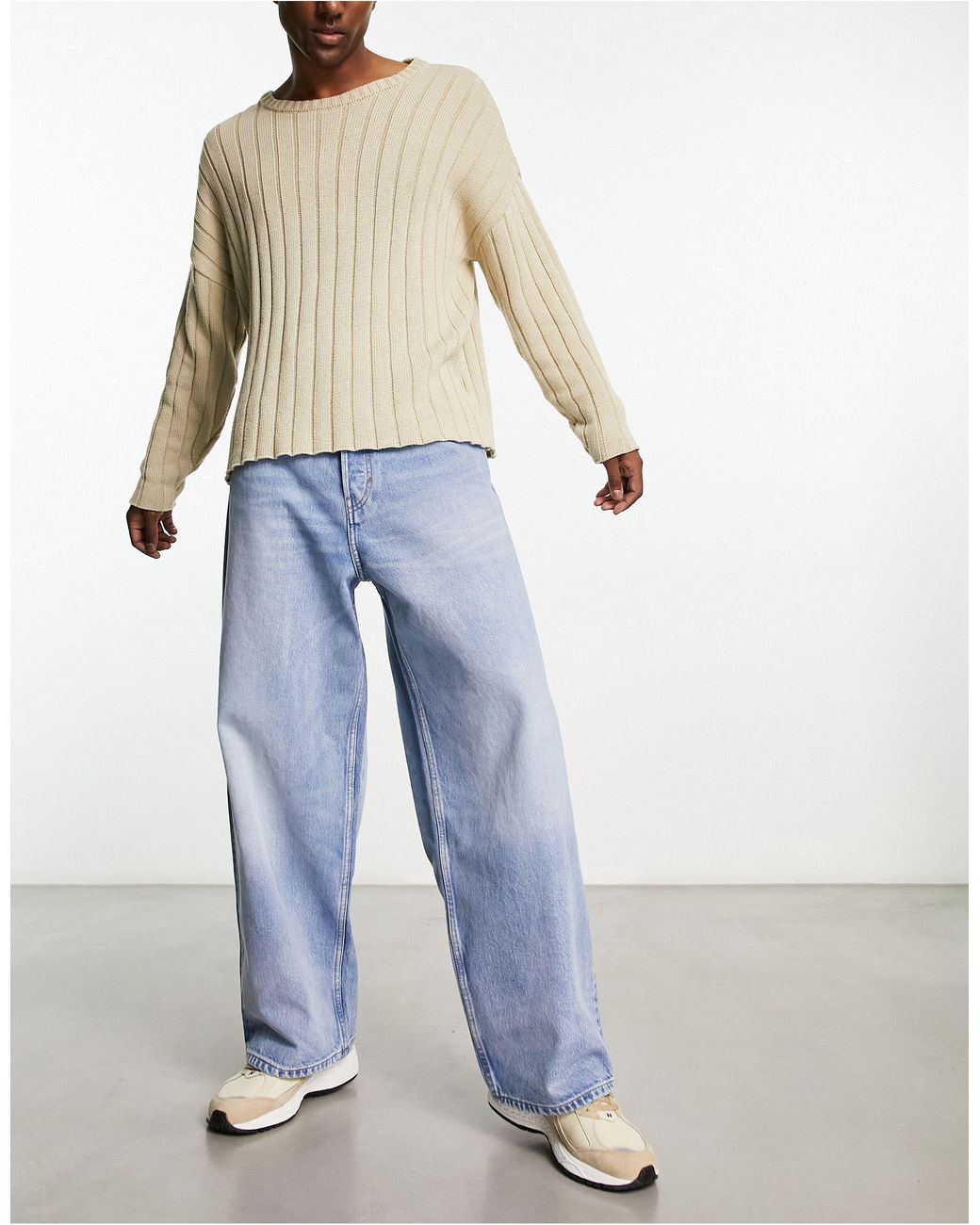 Weekday Astro Loose Fit Baggy Jeans In Blue For Men Lyst Weekday Astro Loose Fit Baggy Jeans In Blue For Men Lyst