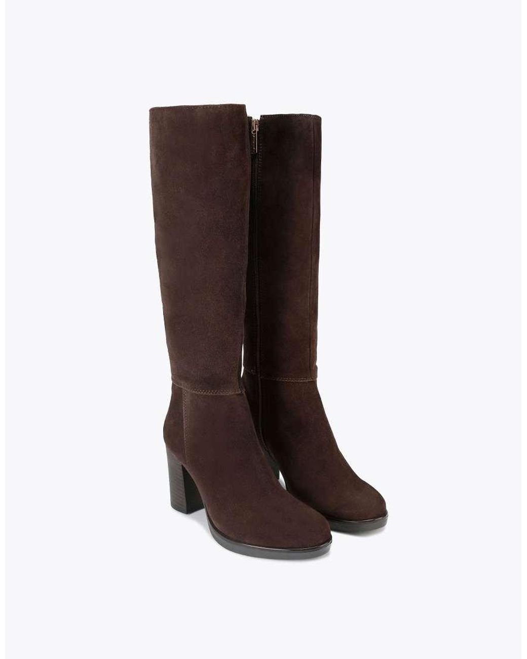 Carvela Kurt Geiger White Knee Boots