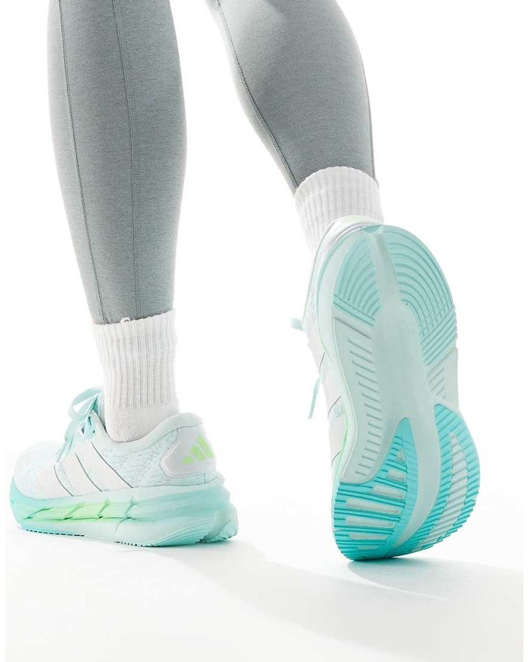 Adidas Originals Green Adidas Running Adistar 4 Running Shoes