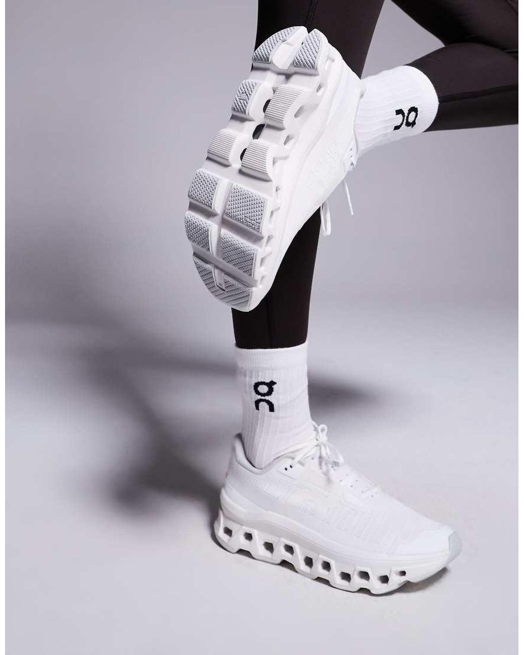 On Shoes White Cloudmster Void Running Trainers