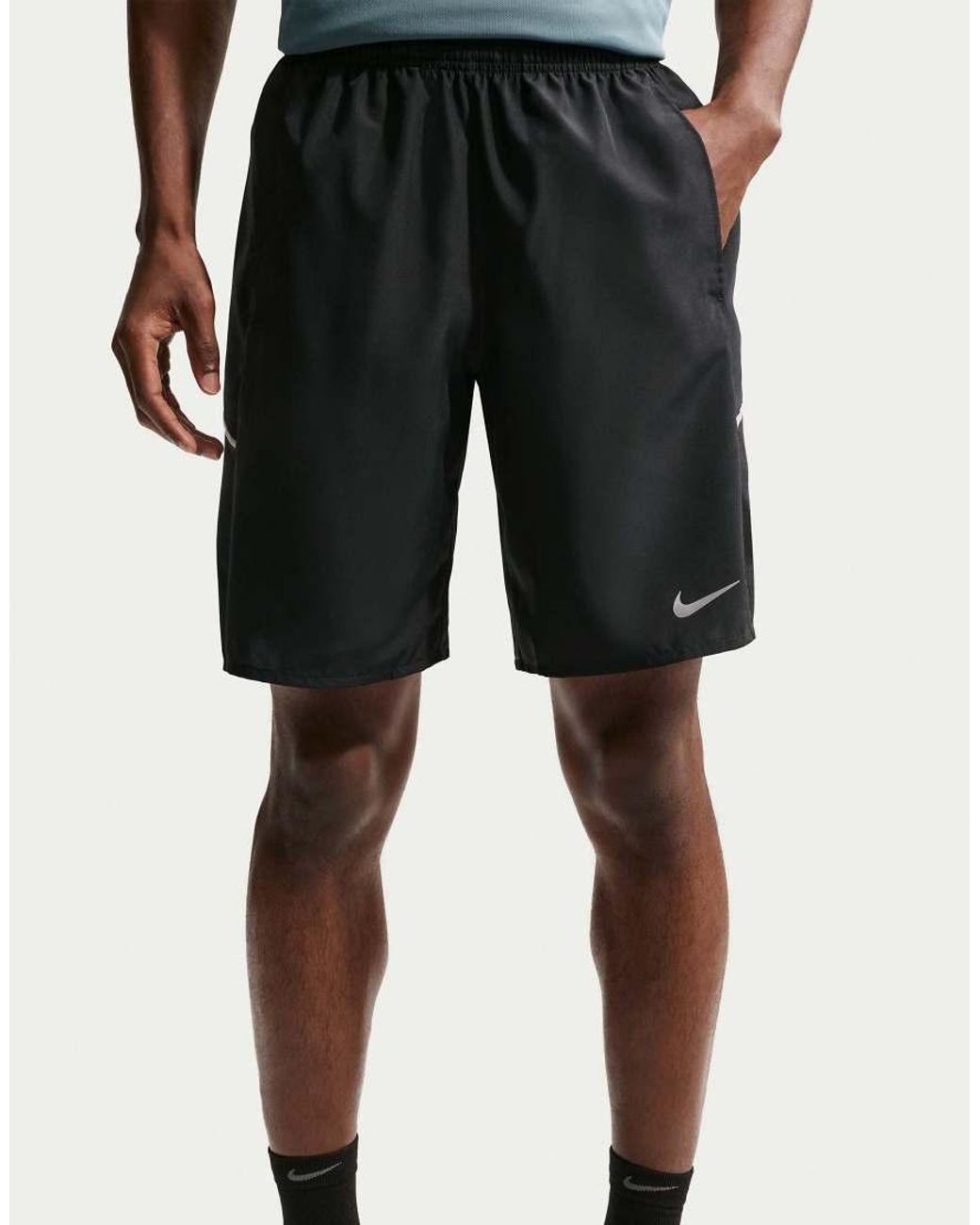 Nike Blue Miler Dri-fit 9-inch Unlined Shorts for men