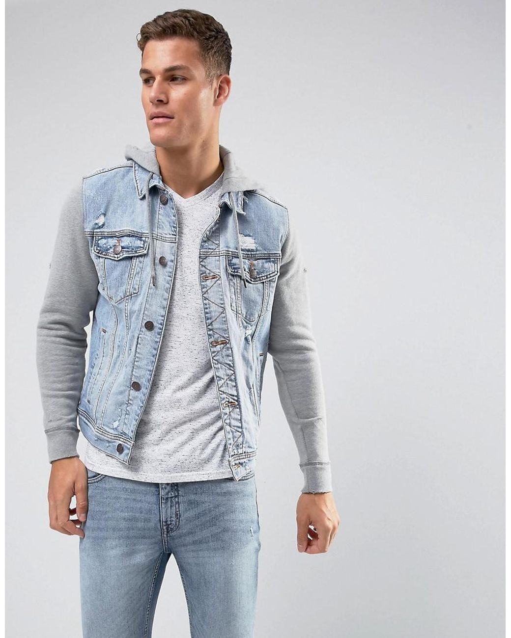Hollister Holliser Denim Jacket With 