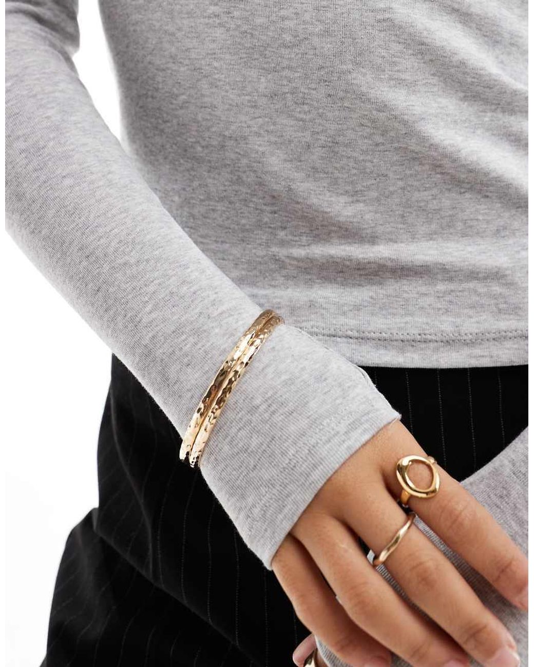 ONLY Gray Long Sleeve Top