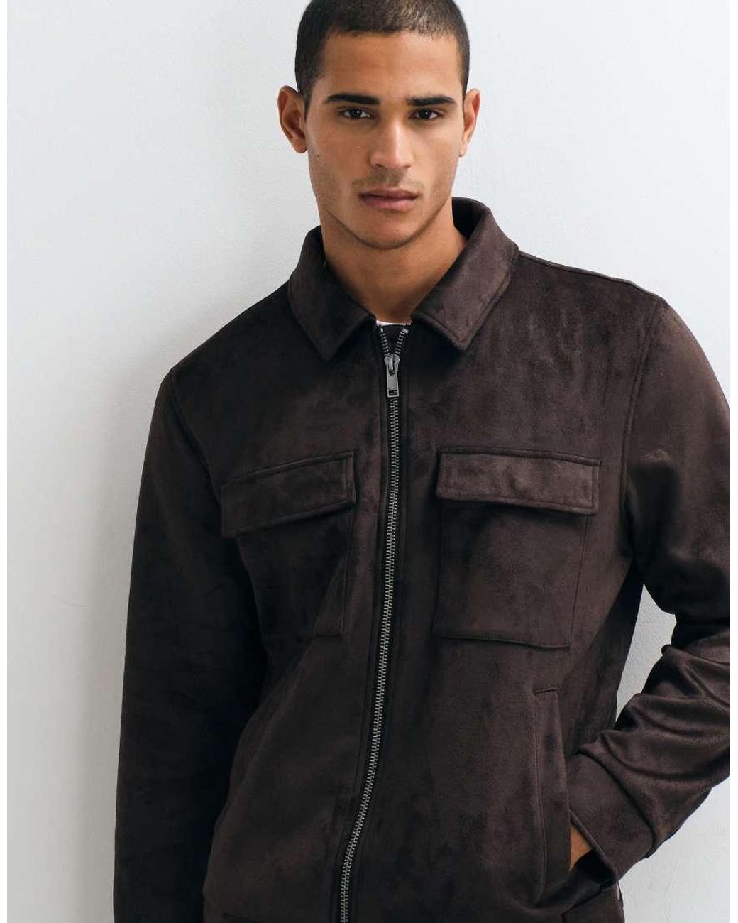 Giacca di Threadbare in Black da Uomo