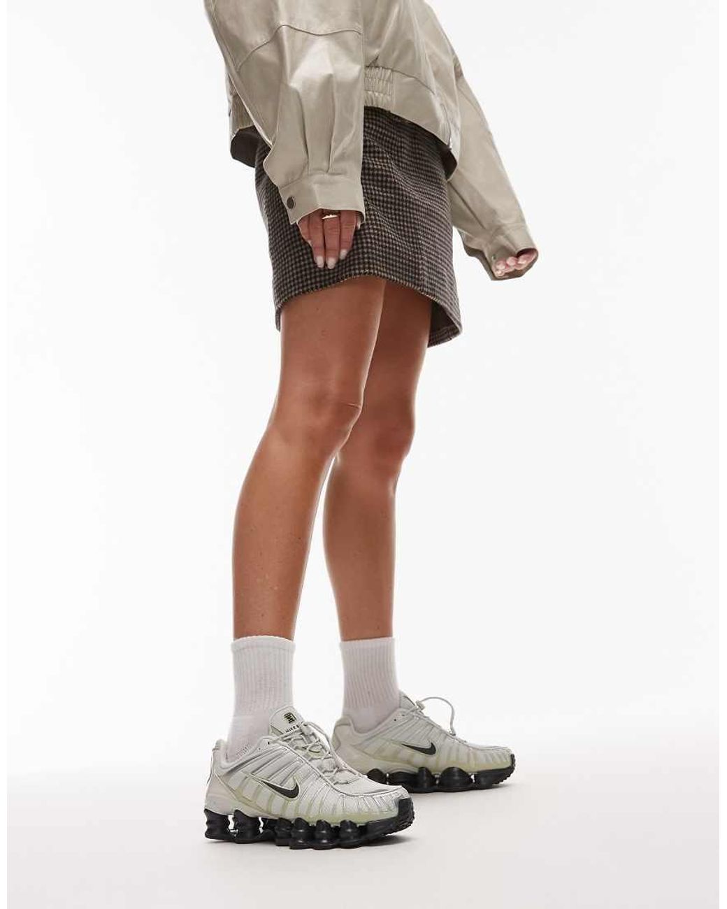 Nike Metallic Shox Tl Trainers