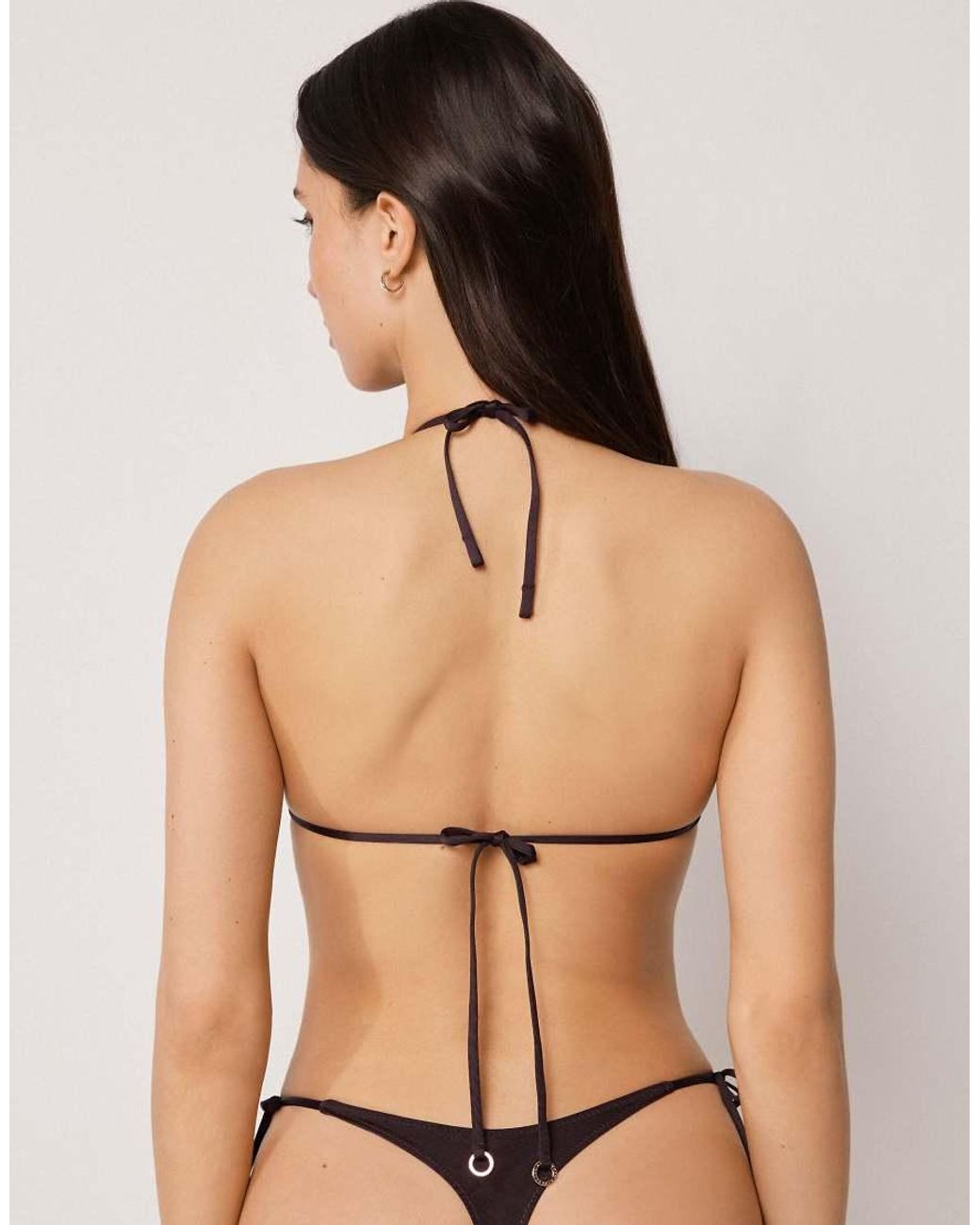 Calzedonia Natural Triangle Bikini Top Minimal Fit