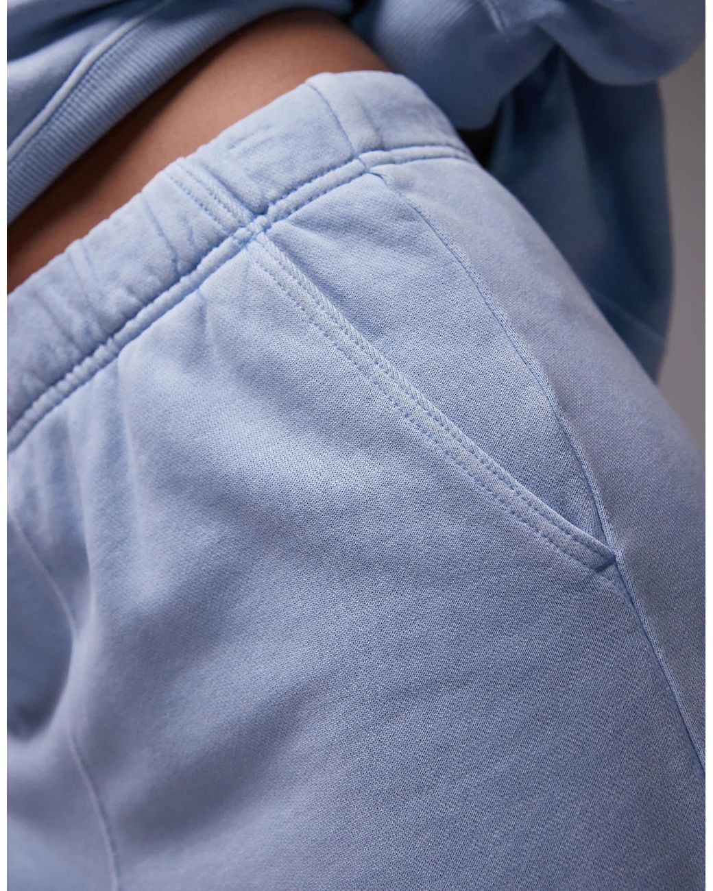 Carhartt Blue – benton – jogginghose aus sweatshirt-stoff