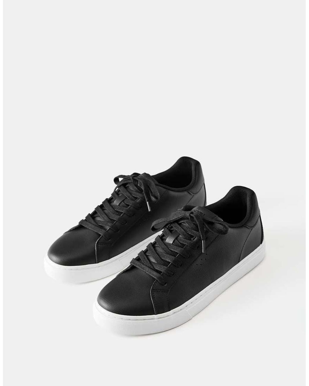 Pull&Bear Casual Sneakers in het Black voor heren