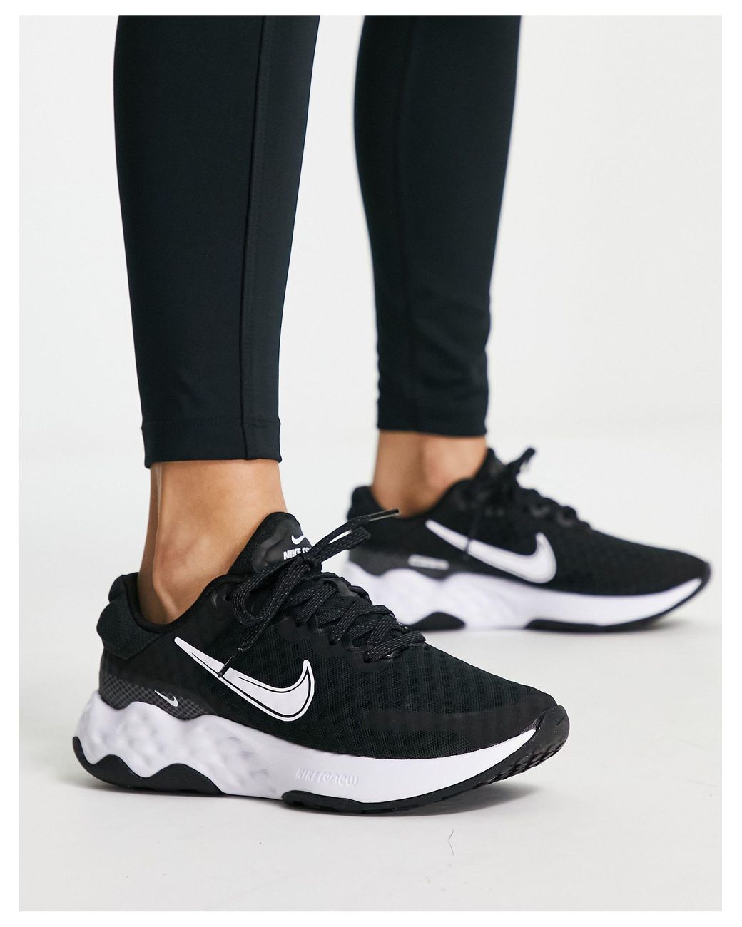 Nike Renew Ride 3 Trainers in Black | Lyst