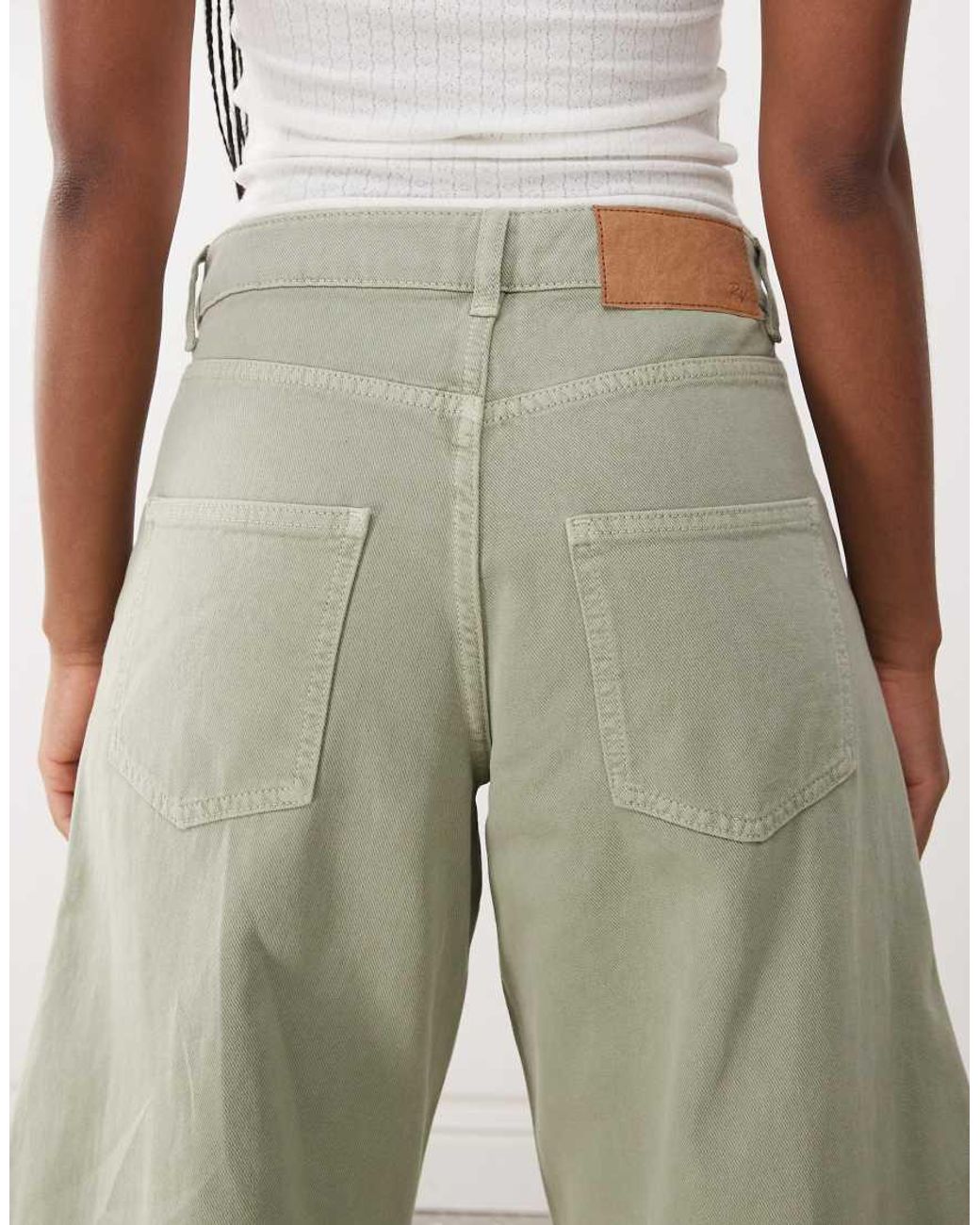 Reclaimed Vintage Natural Denim Barrel Jean