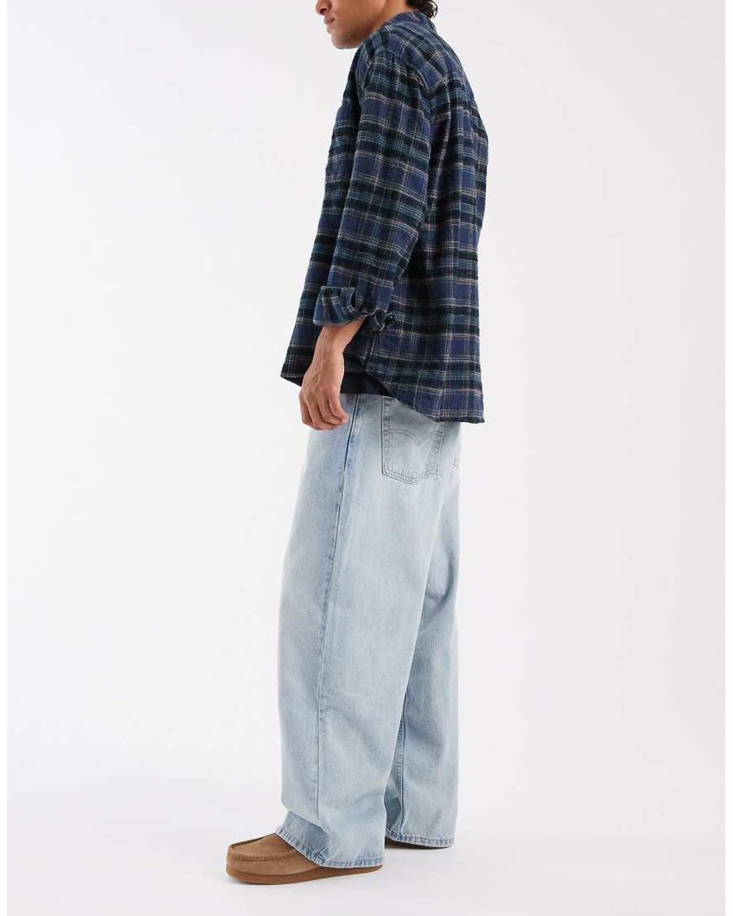 Levi's Blue Extra Baggy Jeans for men