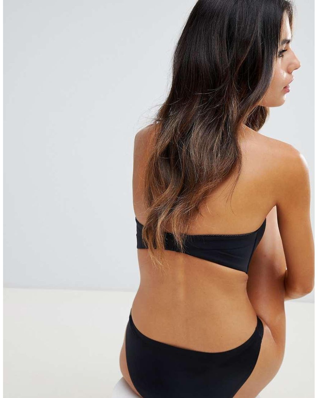 Wonderbra Black Ultimate Strapless Bra