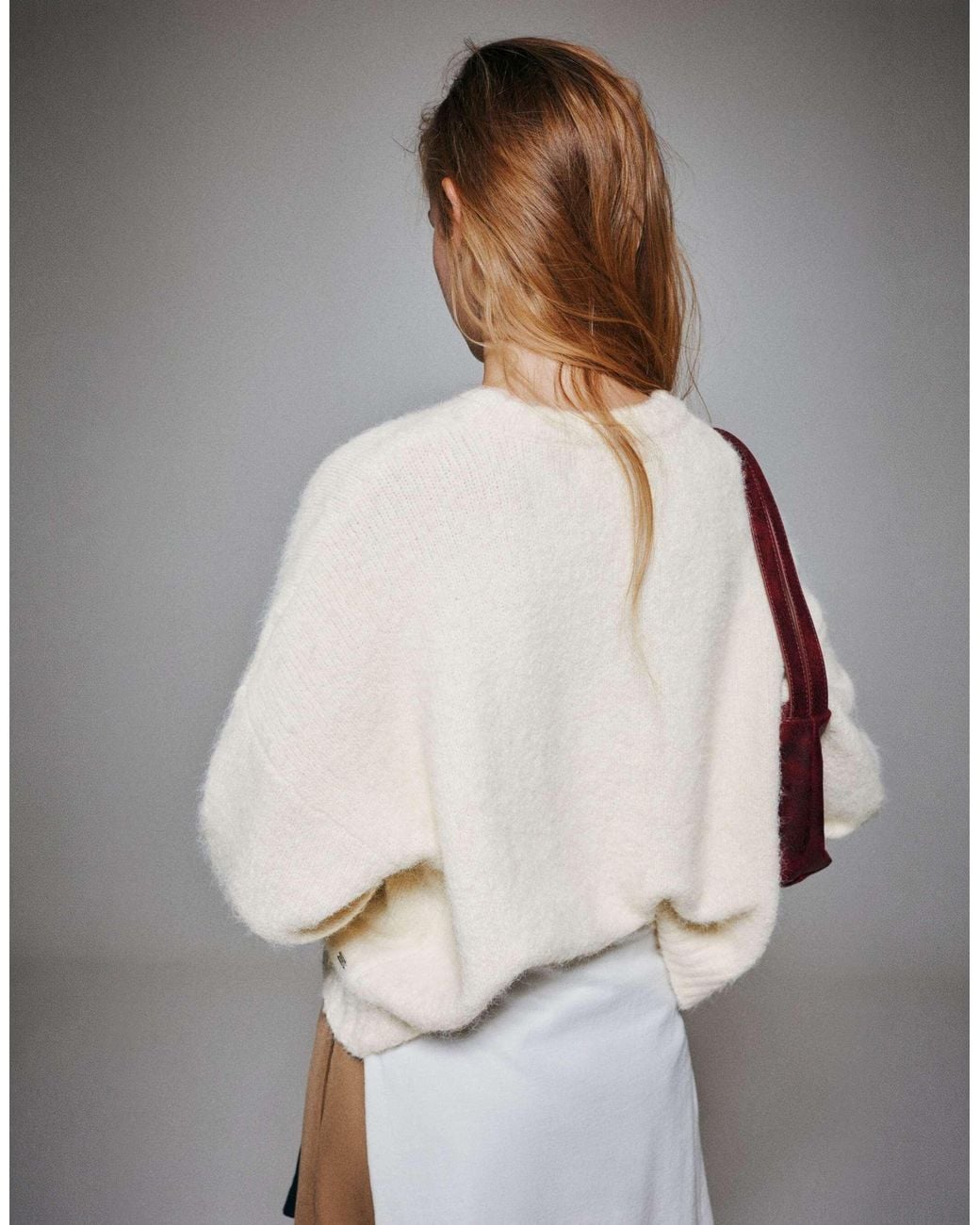 Pull&Bear Gray Basic-strickpullover