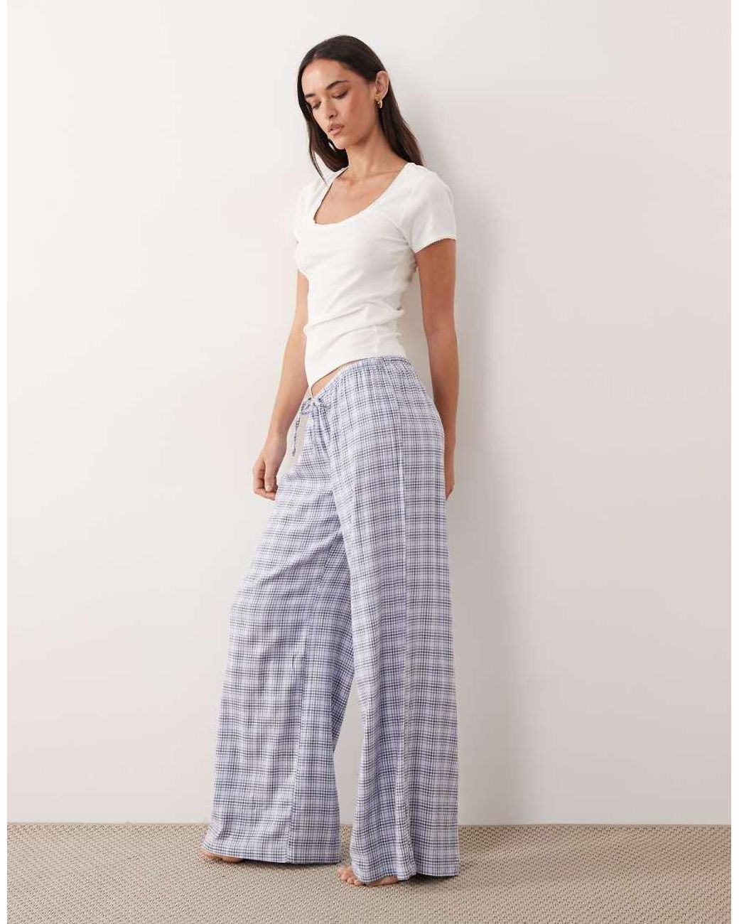 Cotton On White Cloud Soft Pyjama Flannel Trouser