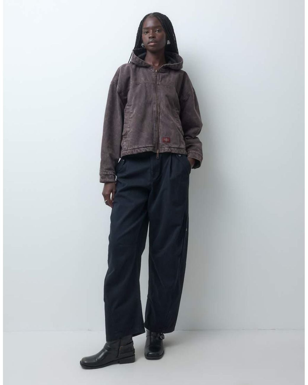 Dickies Black Miami Denim Hooded Jacket