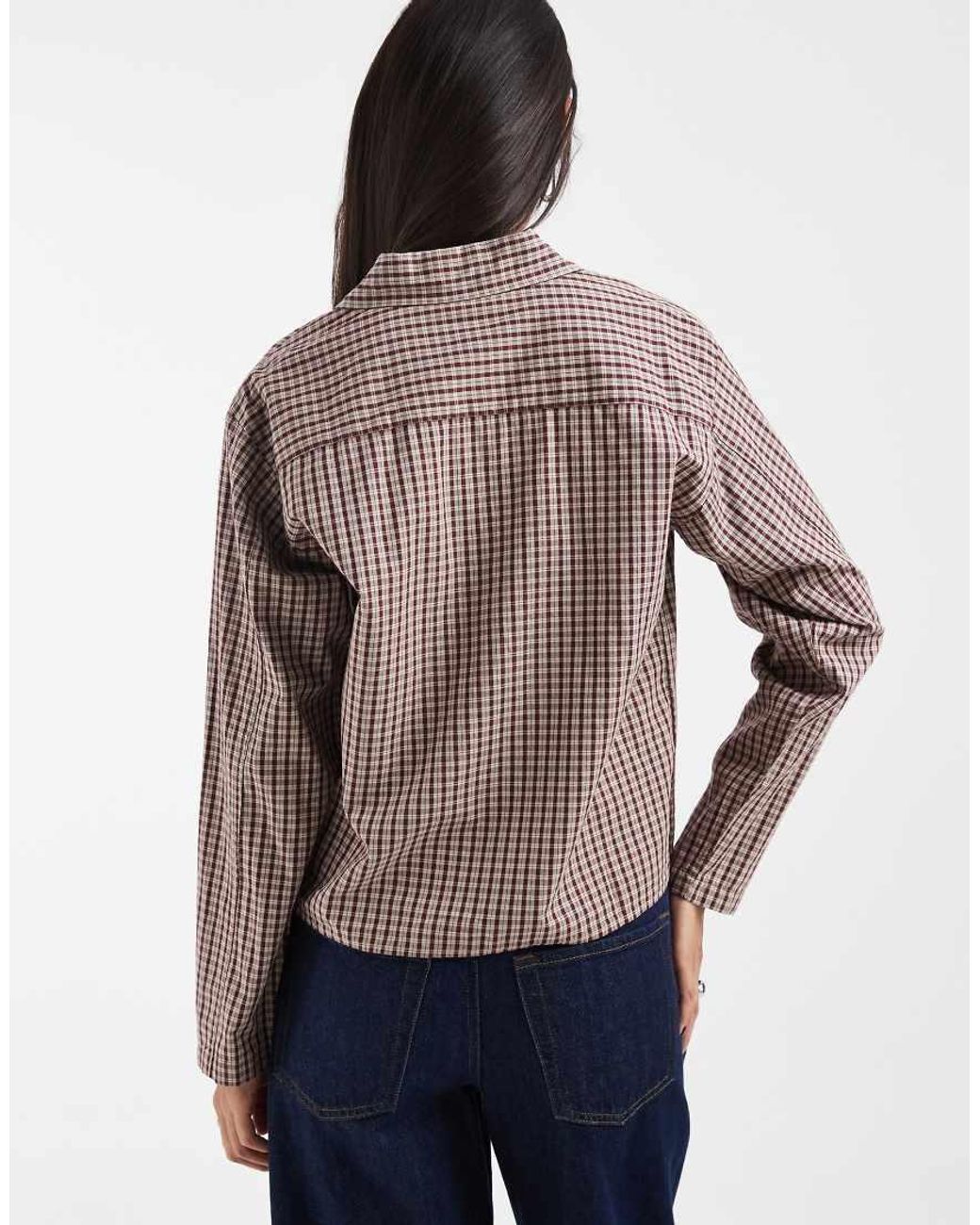 JJXX Brown Relaxed Fit Shirt