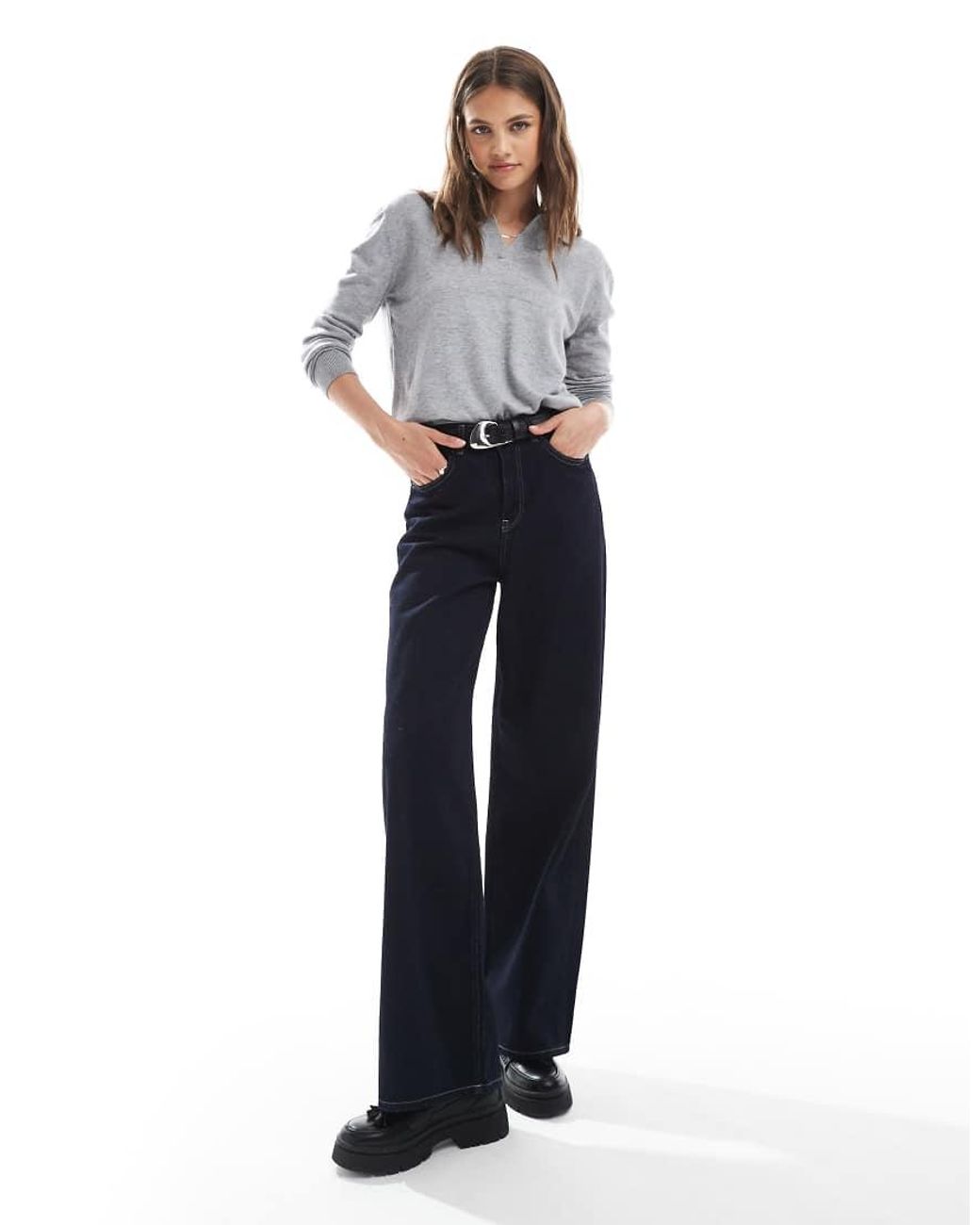 Polo di ONLY in Gray