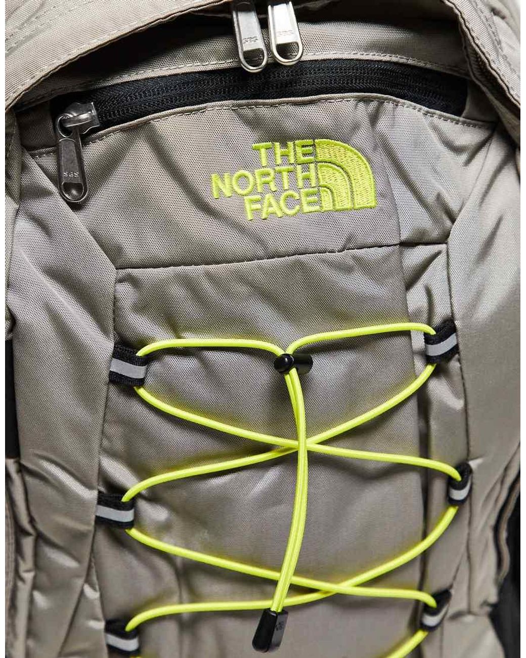 The North Face Gray Borealis Logo Backpack