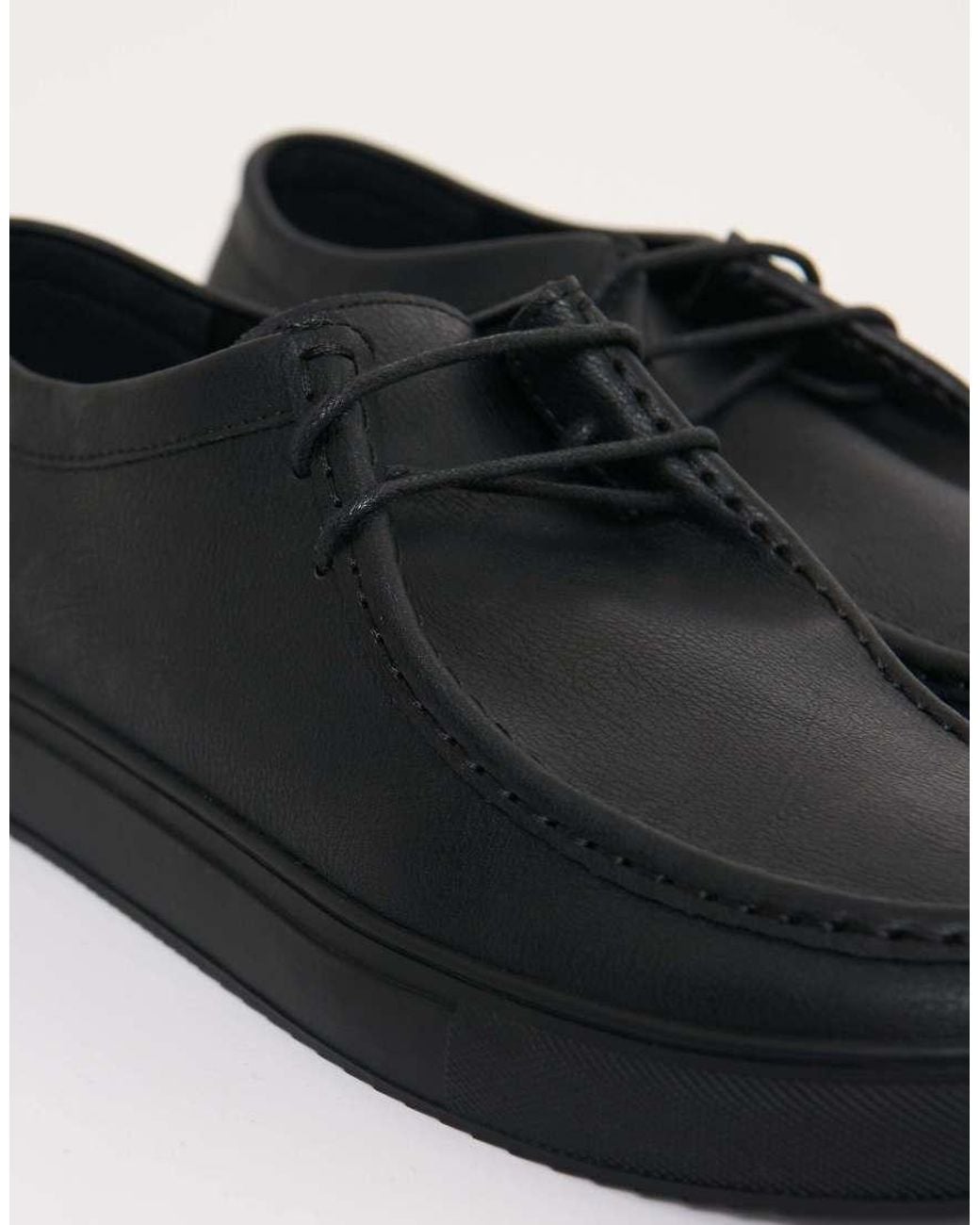 Threadbare Black Casual Lace Up Trainers for men
