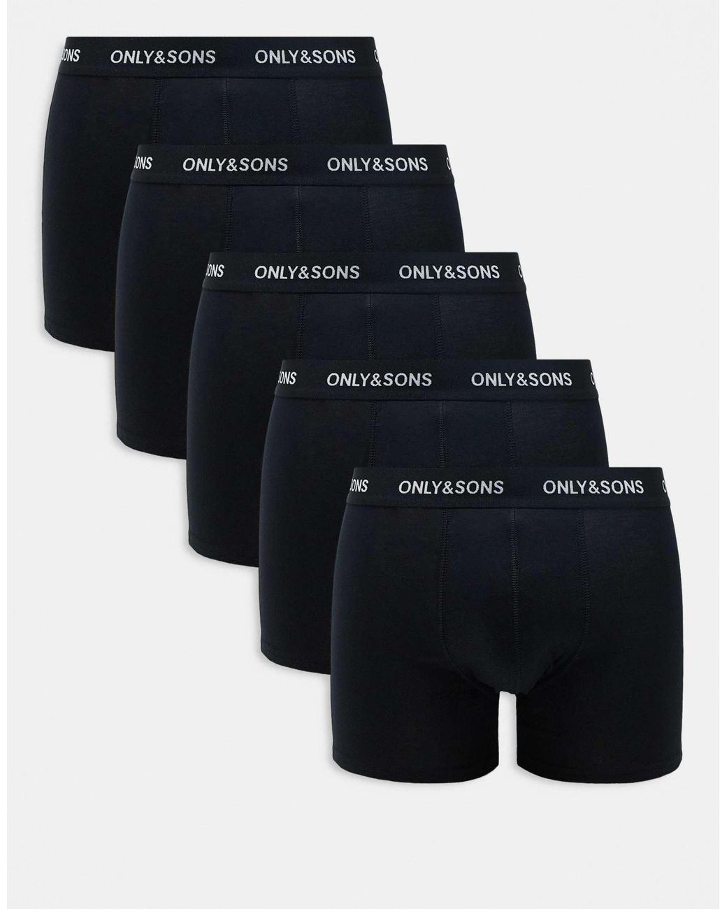 Lot Only & Sons pour homme en coloris Black