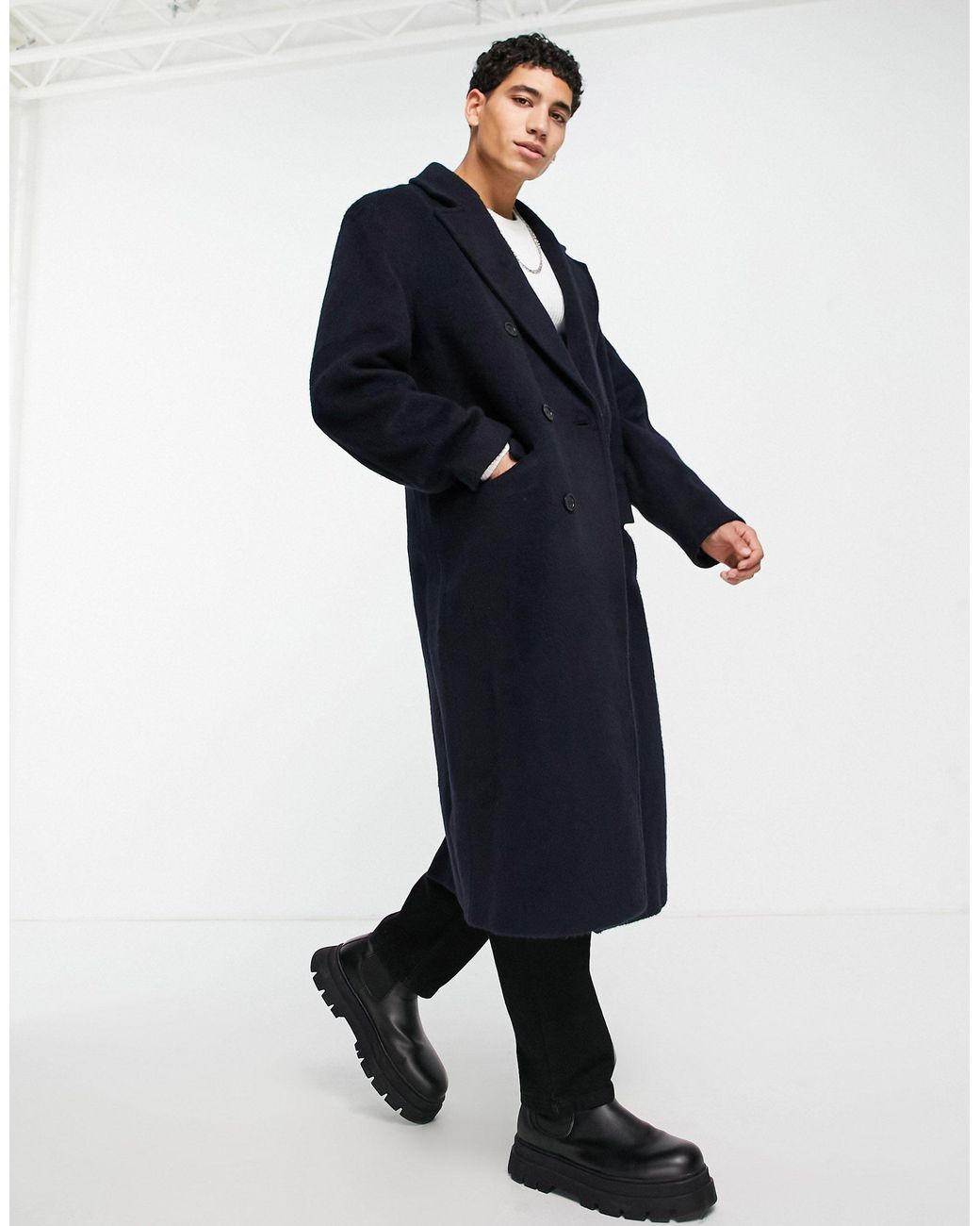 oversized longline coat