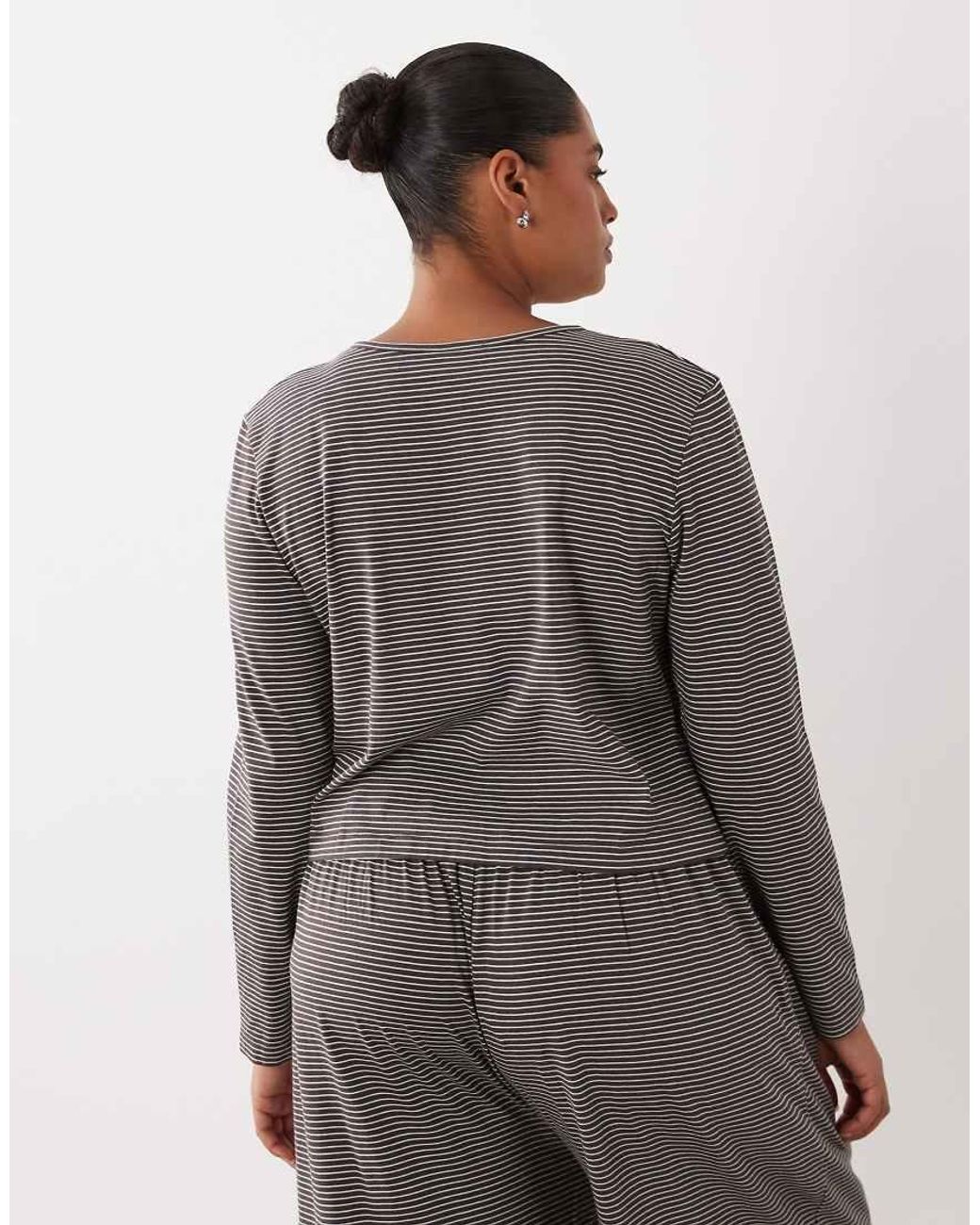 ASOS Gray Asos Design Curve Mix & Match Cardigan Top