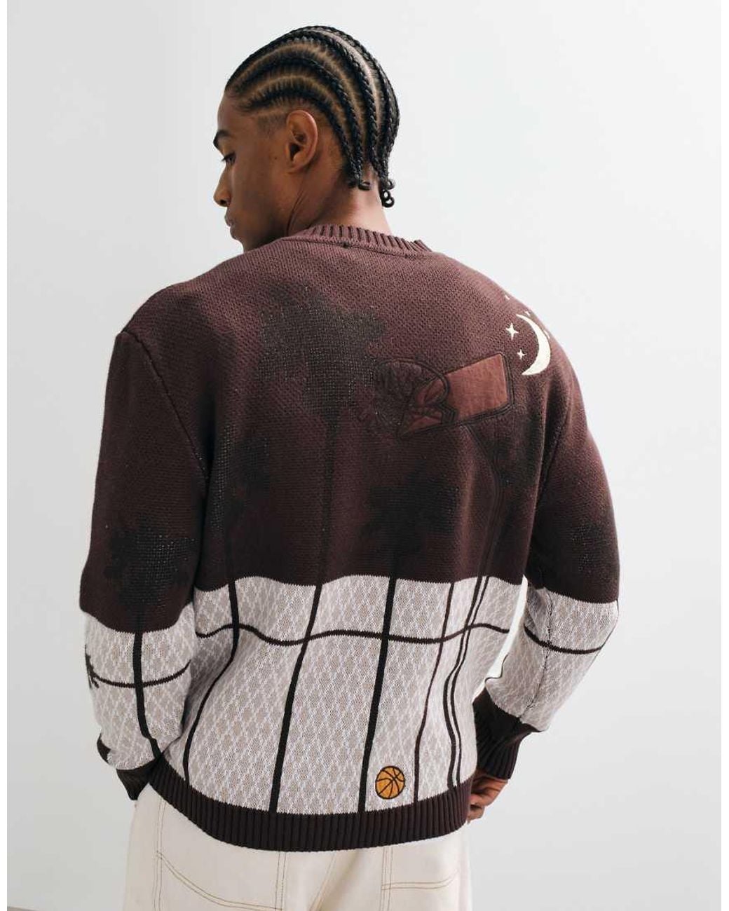 House Of Sunny Brown Slam Dunk Jumper for men