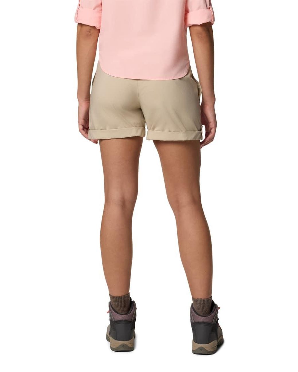 Columbia Pink Ridge Utility Short