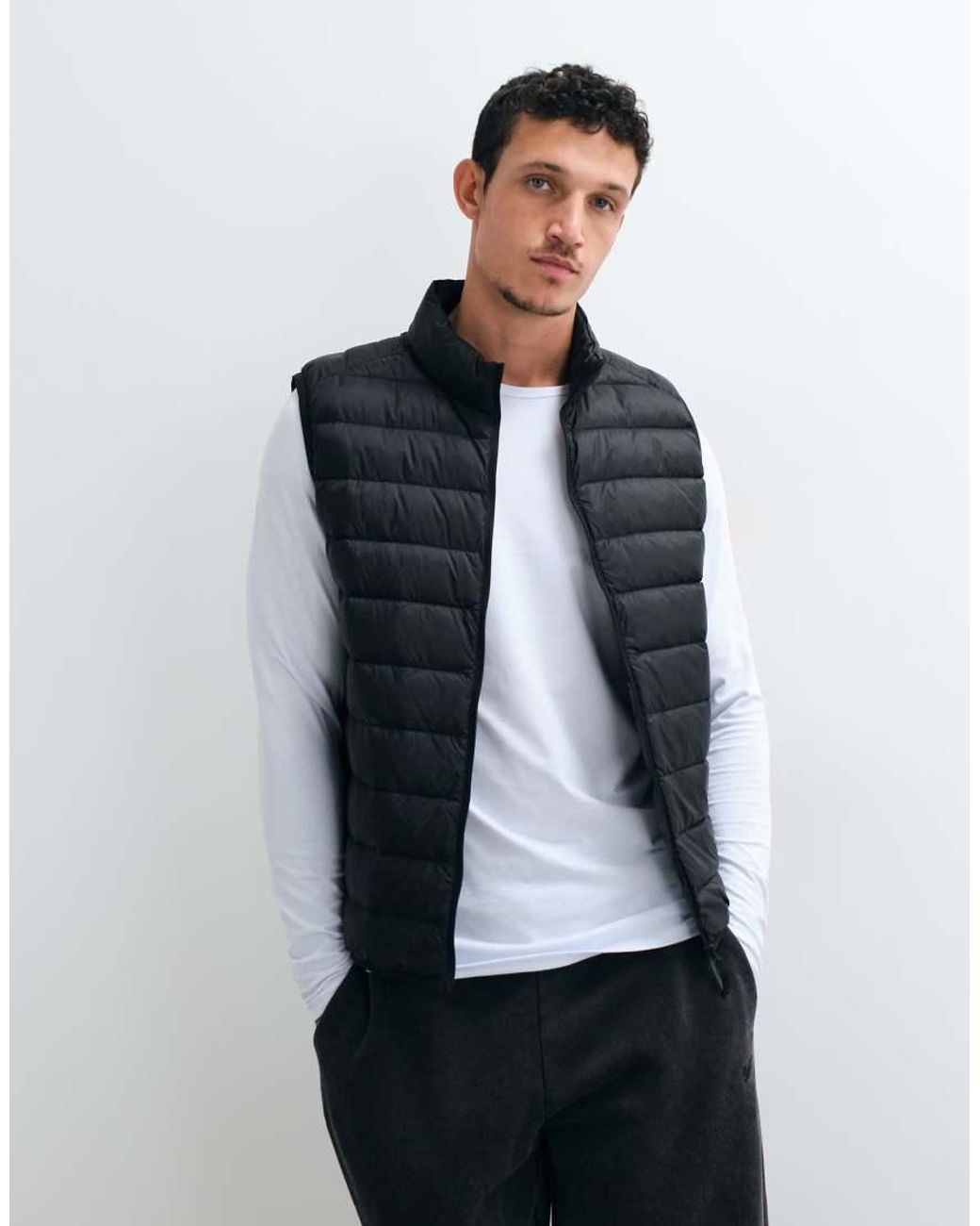 Jack & Jones Donsbodywarmer in het Blue voor heren