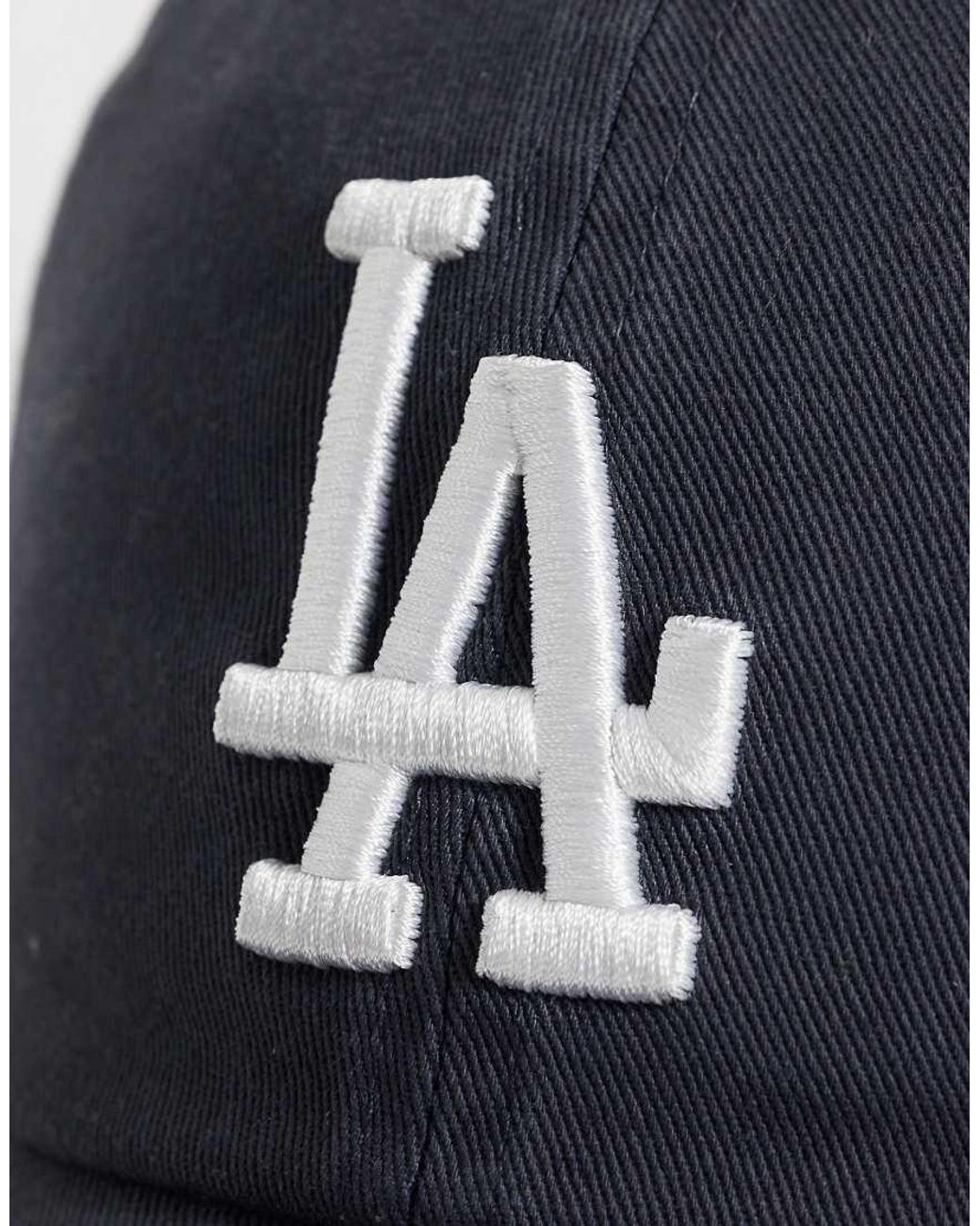'47 Blue La Dodgers Clean Up Cap